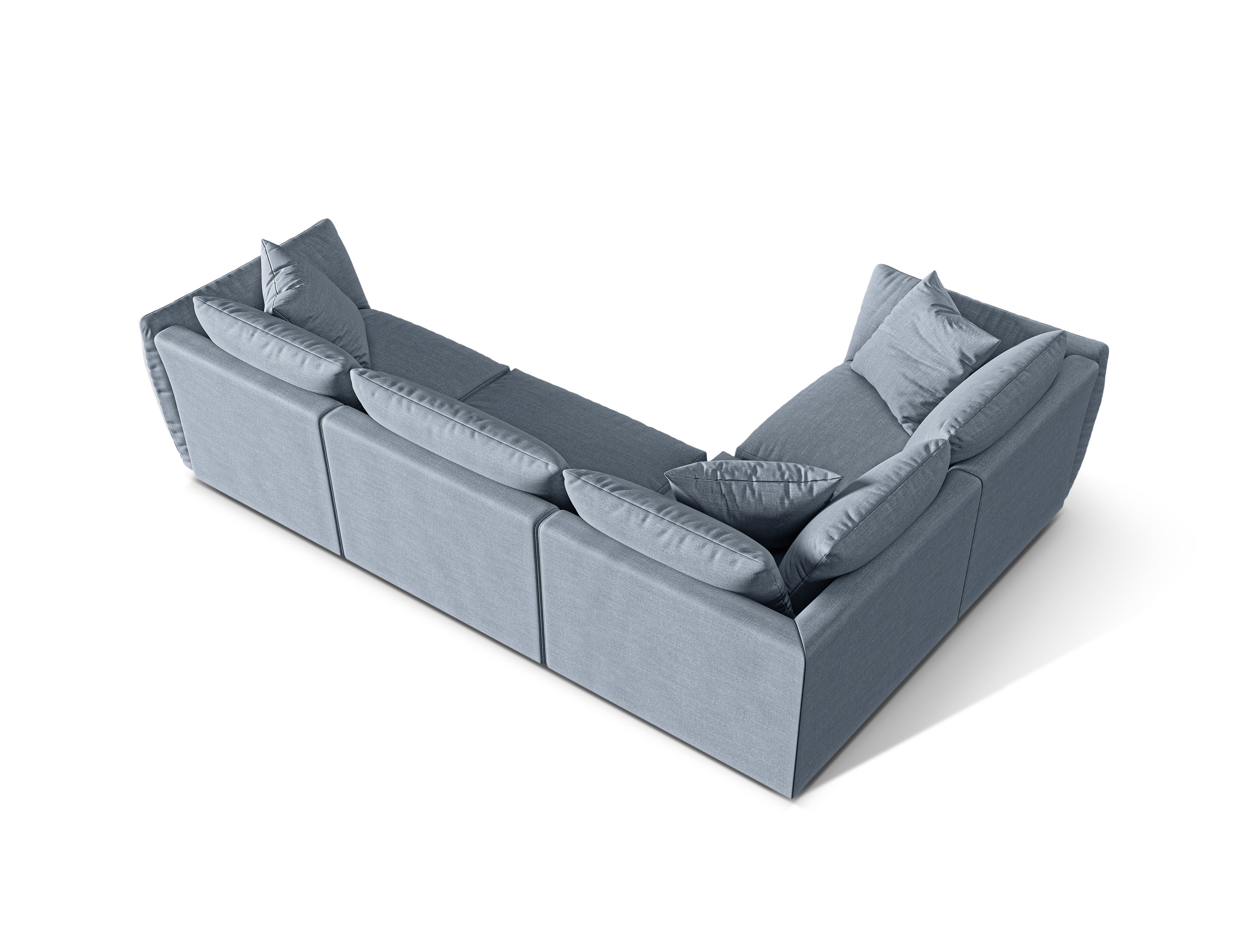 Ecksofa Chris 295x210cm, Material: Strukturstoff