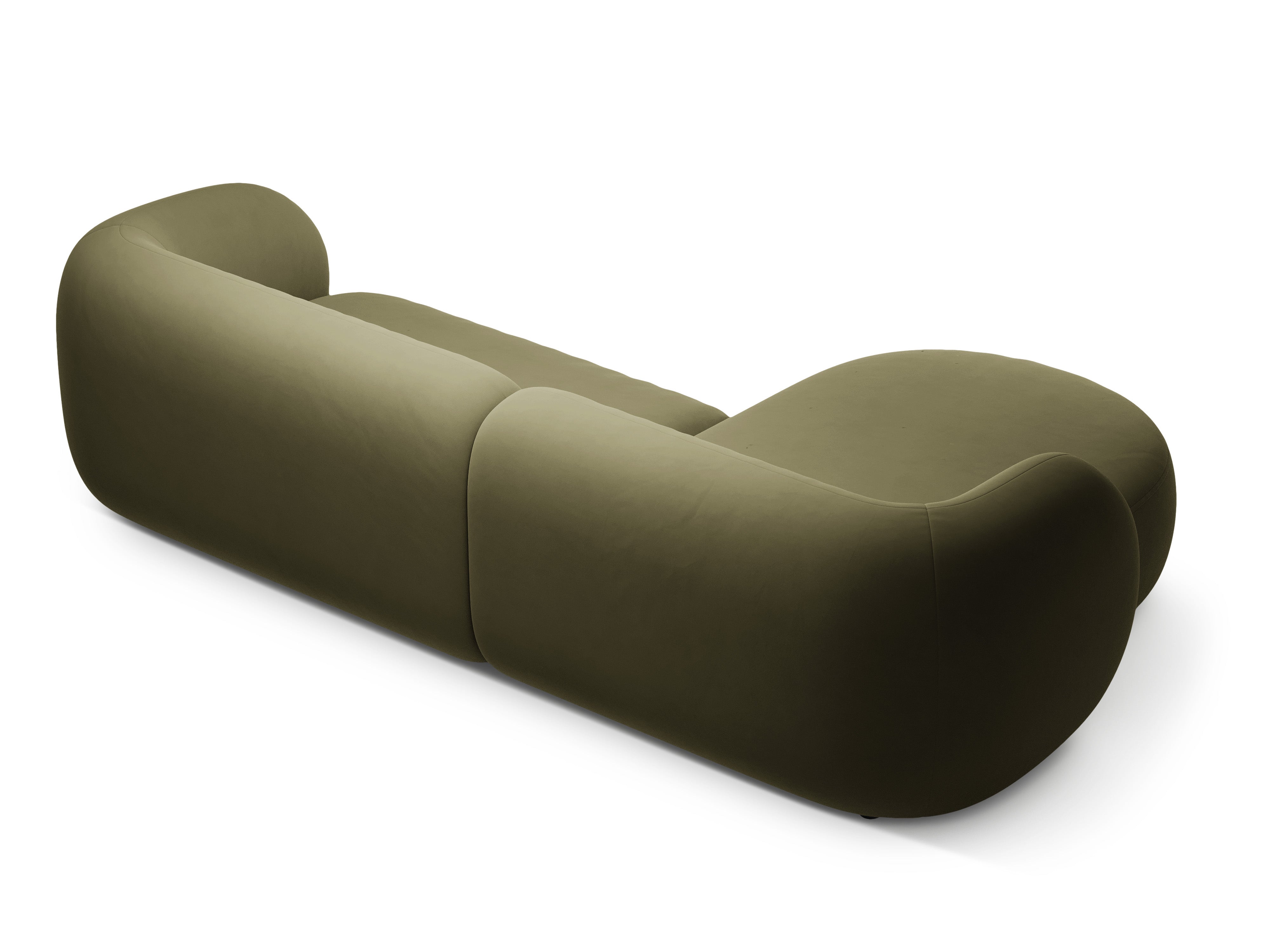 Ecksofa Kate, 285x176cm, Material: Samt