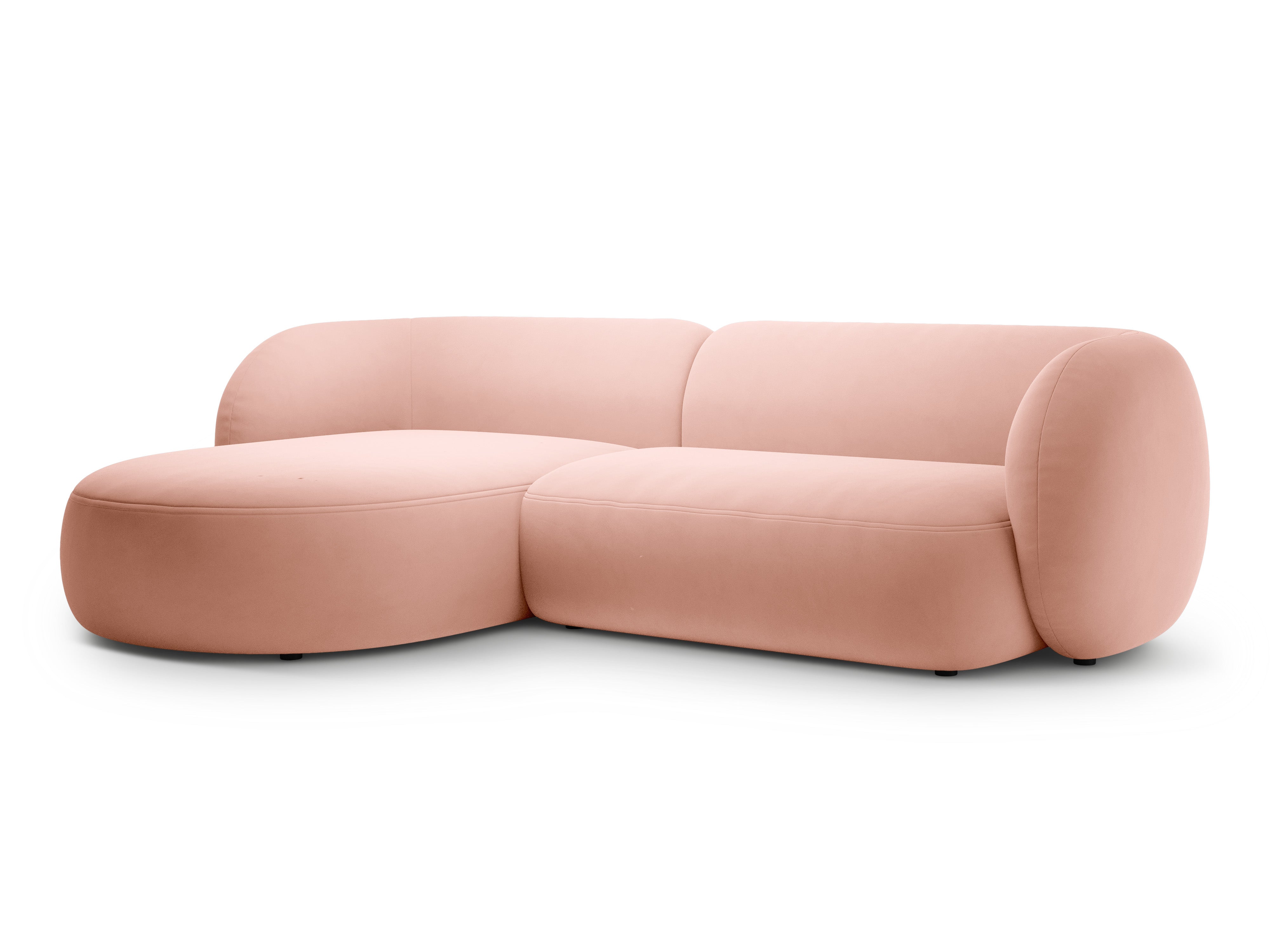 Ecksofa Kate, 285x176cm, Material: Samt