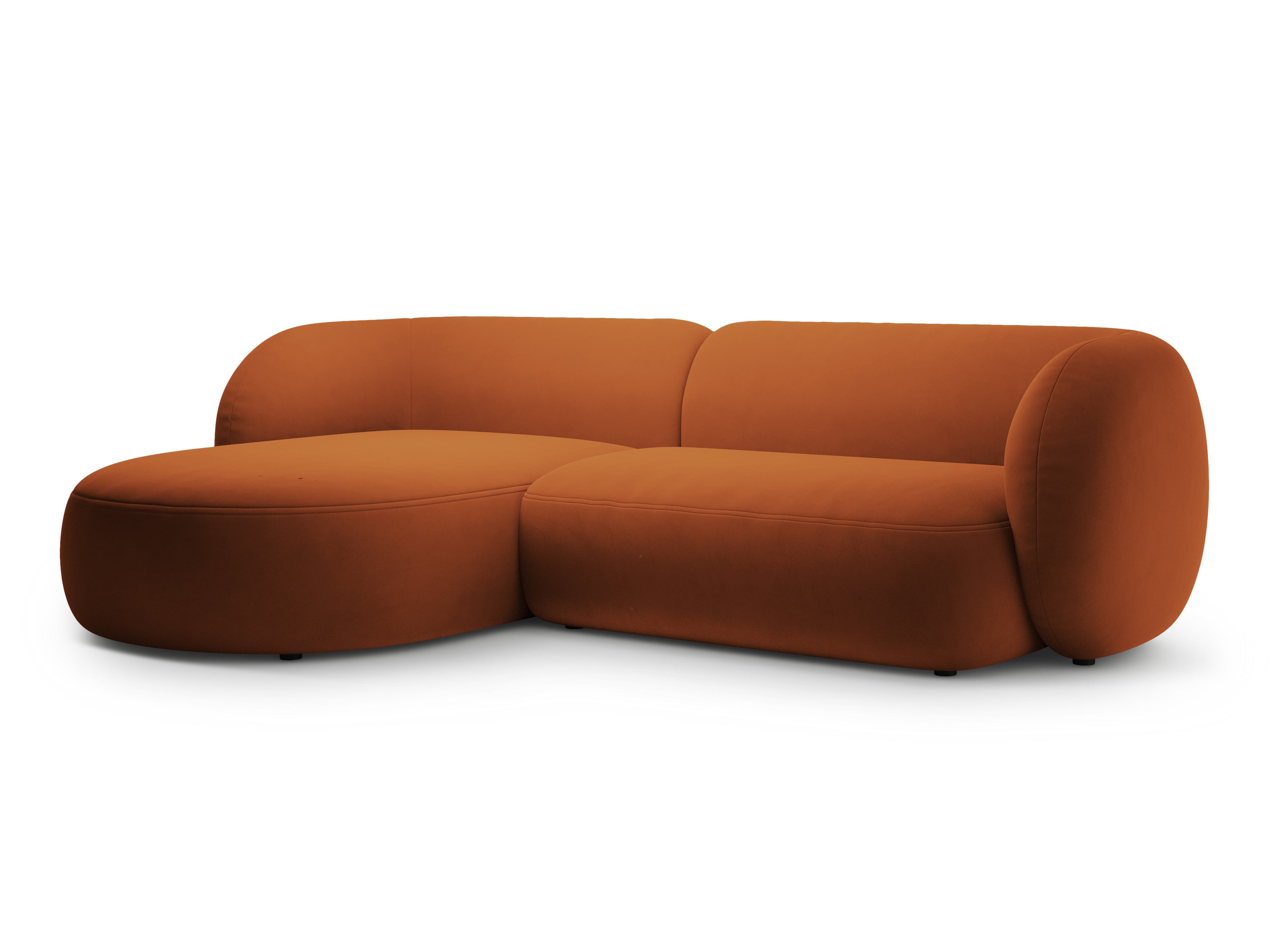 Ecksofa Kate, 285x176cm, Material: Samt