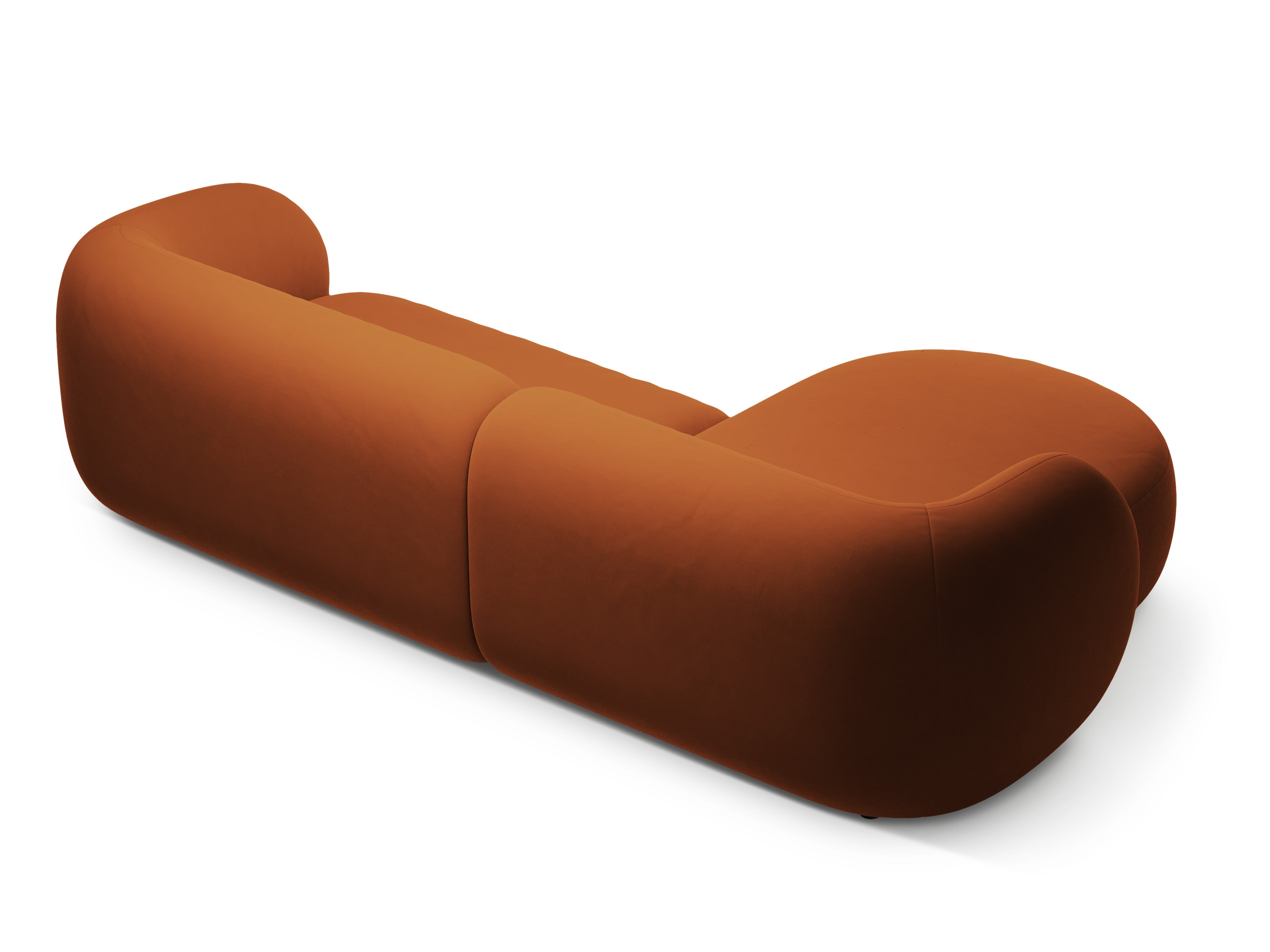 Ecksofa Kate, 285x176cm, Material: Samt