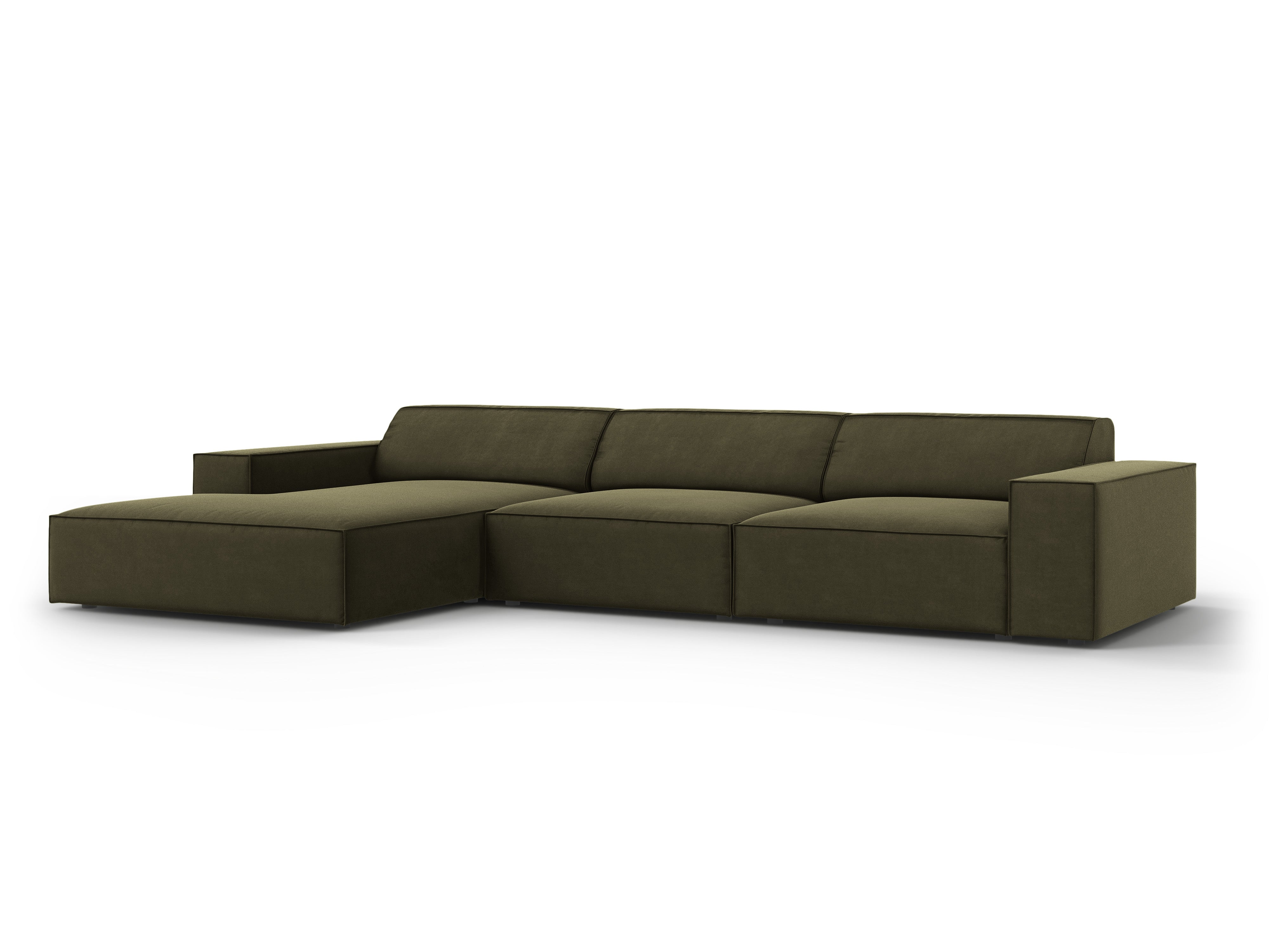 Ecksofa Jodie 284x166cm, Material: Samt