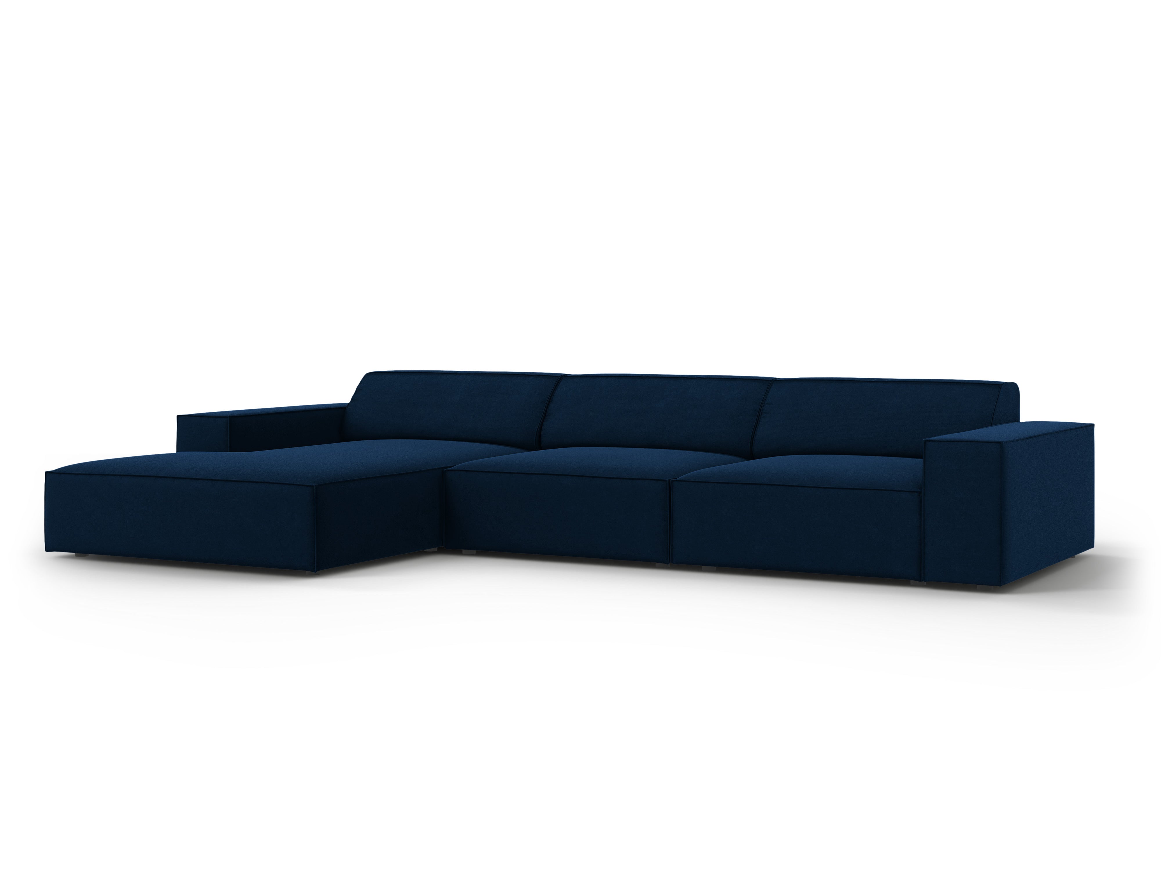 Ecksofa Jodie 284x166cm, Material: Samt