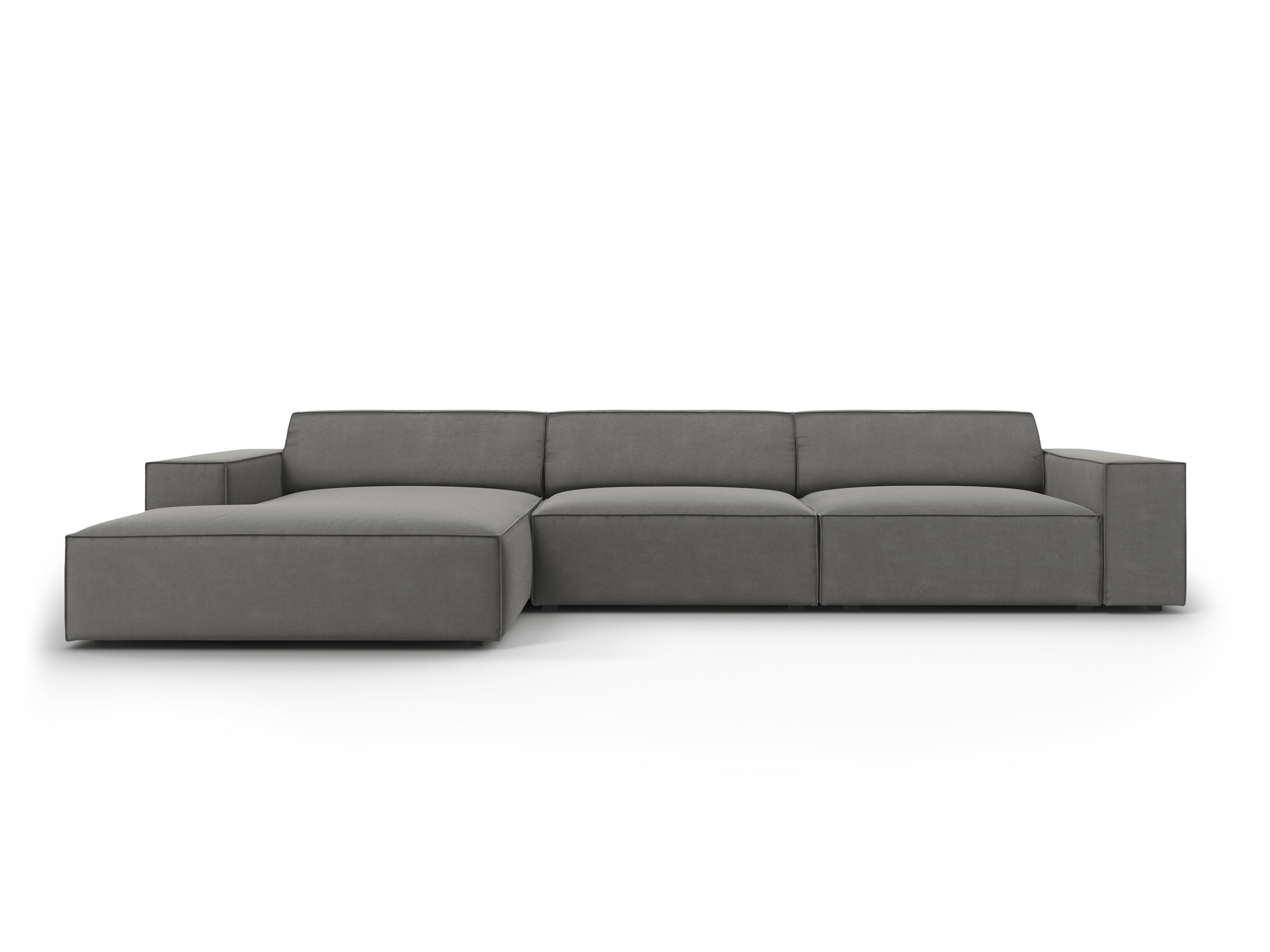 Ecksofa Jodie 284x166cm, Material: Samt