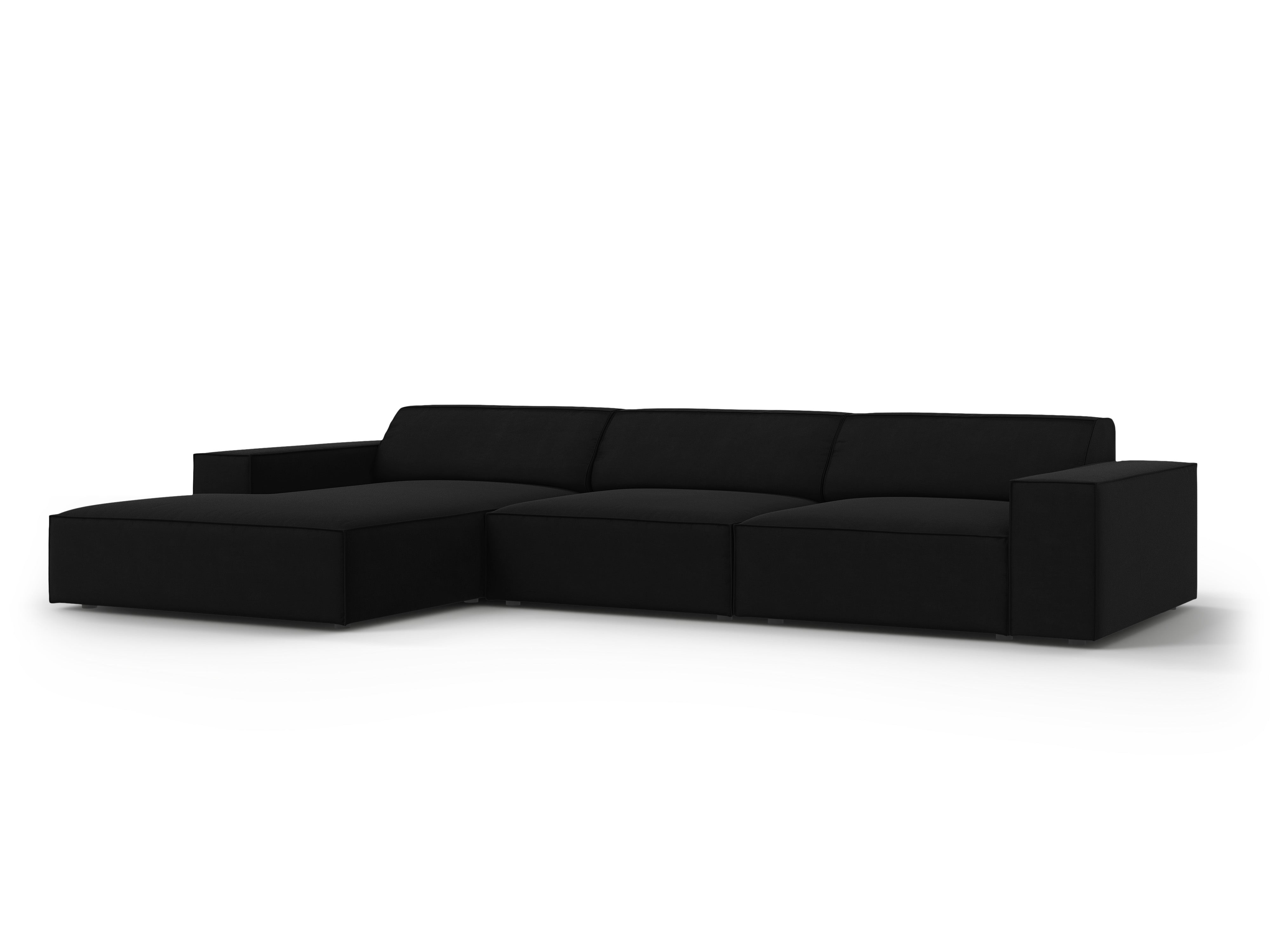 Ecksofa Jodie 284x166cm, Material: Samt