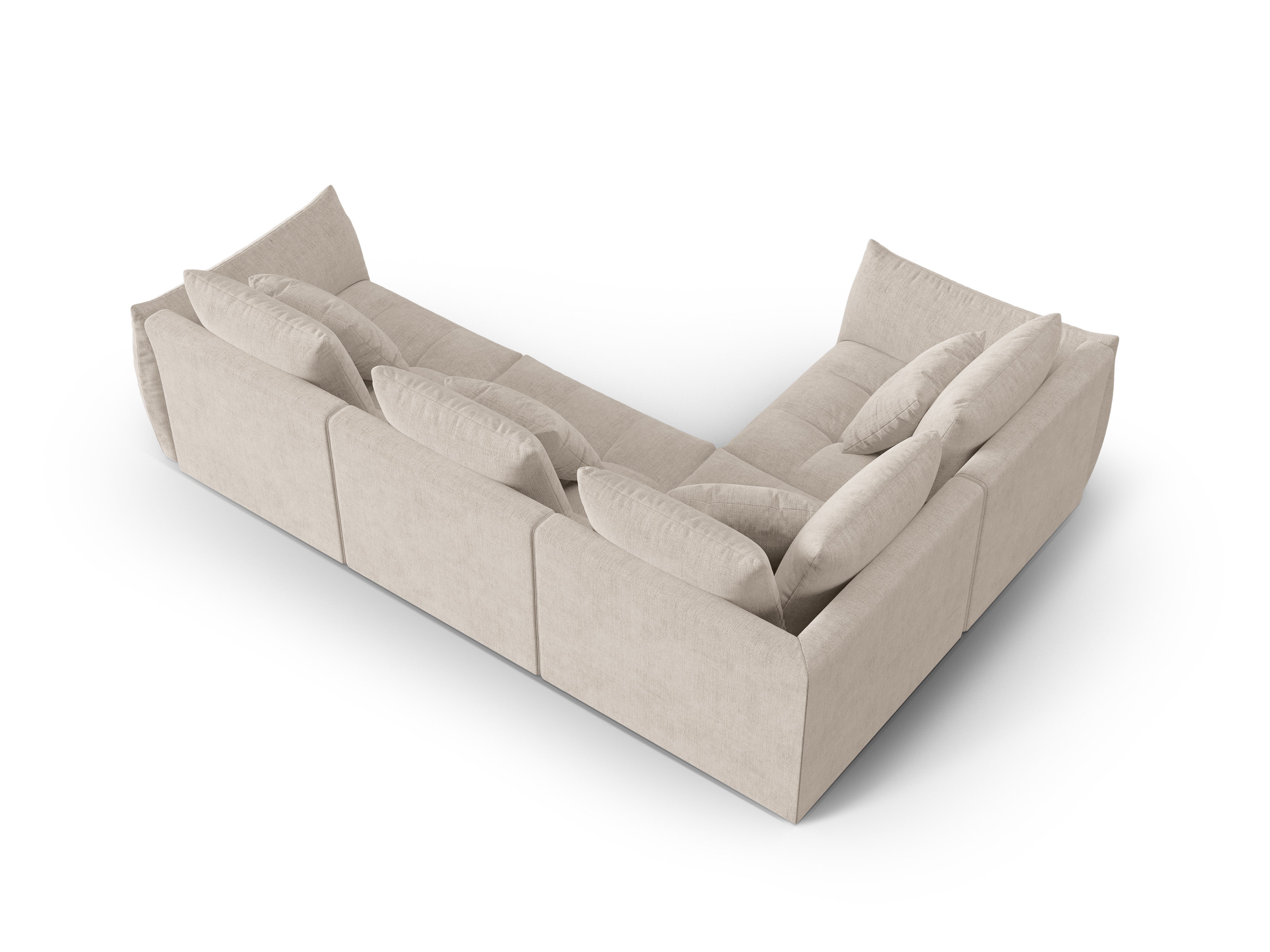 Bloom Ecksofa, 316x216 cm, Material: Strukturstoff