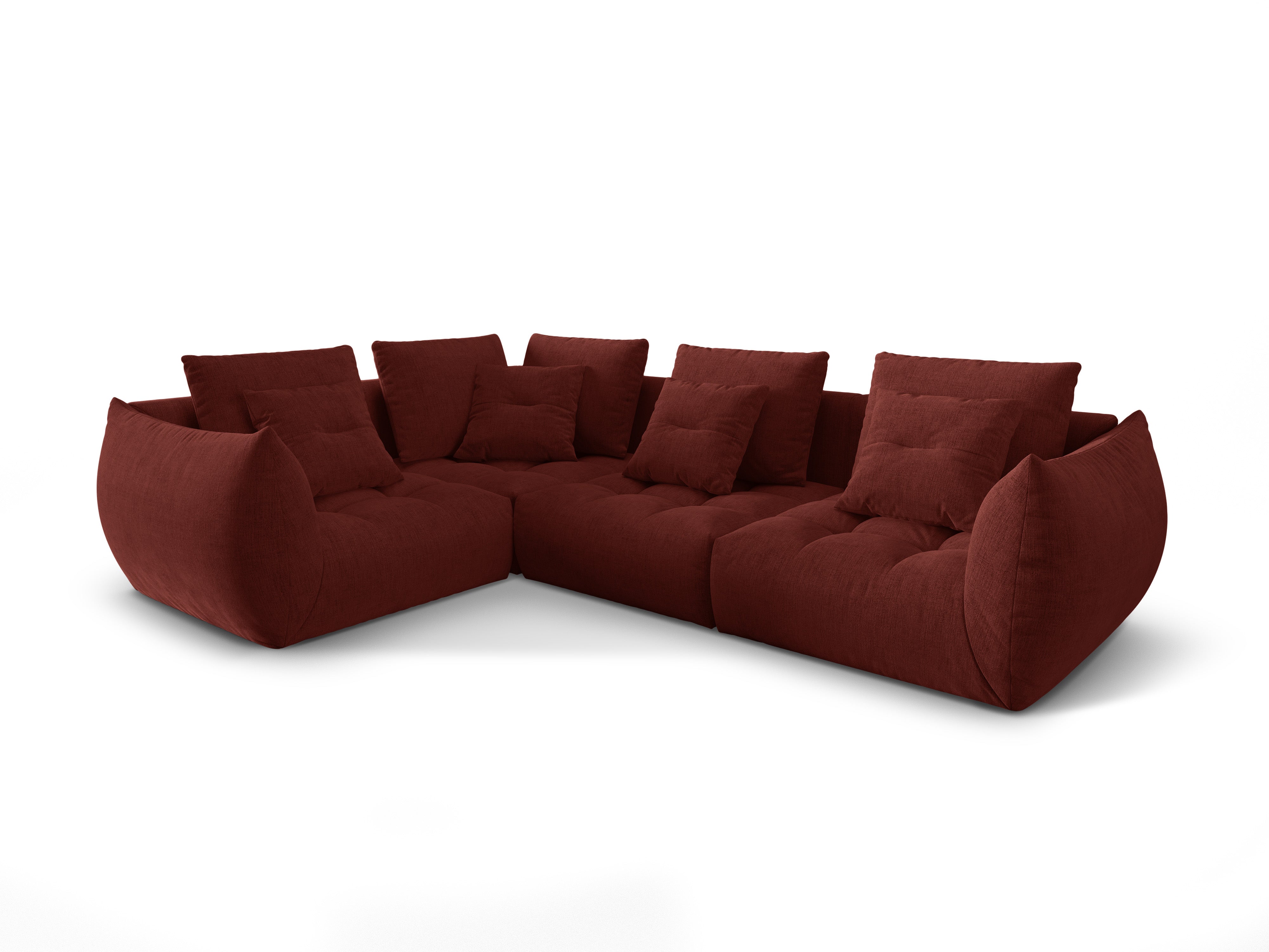 Bloom Ecksofa, 316x216 cm, Material: Strukturstoff