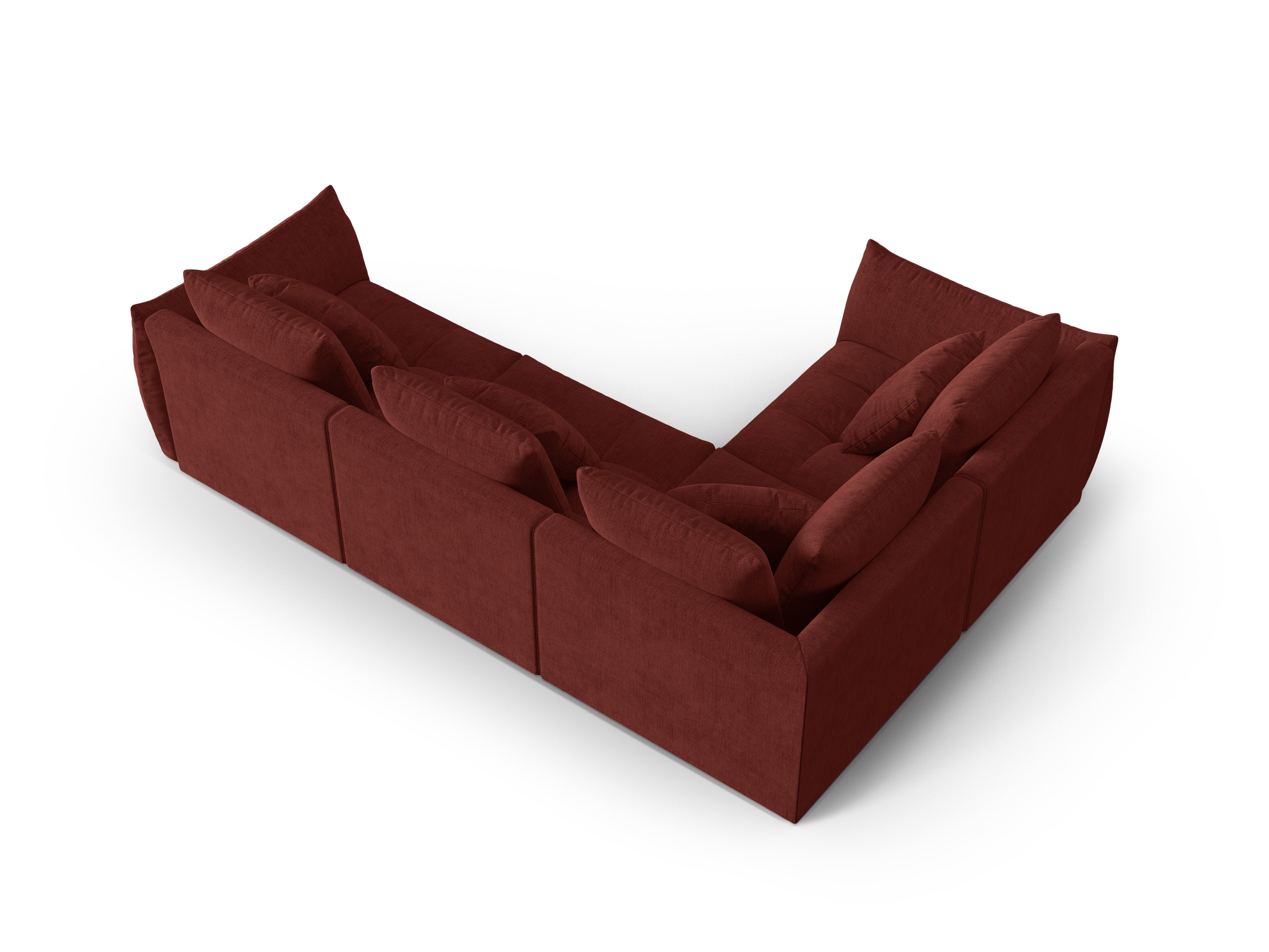 Bloom Ecksofa, 316x216 cm, Material: Strukturstoff