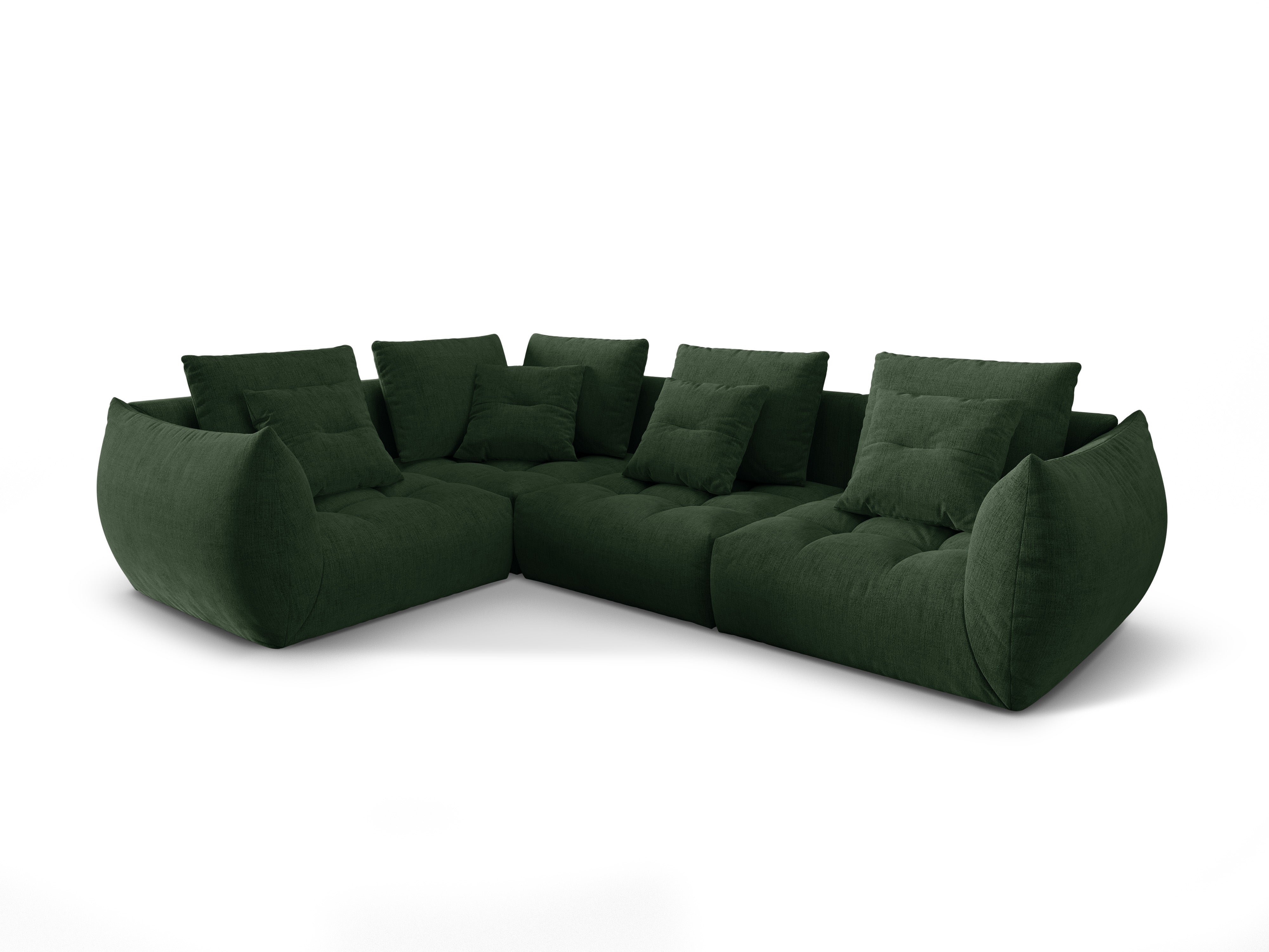Bloom Ecksofa, 316x216 cm, Material: Strukturstoff
