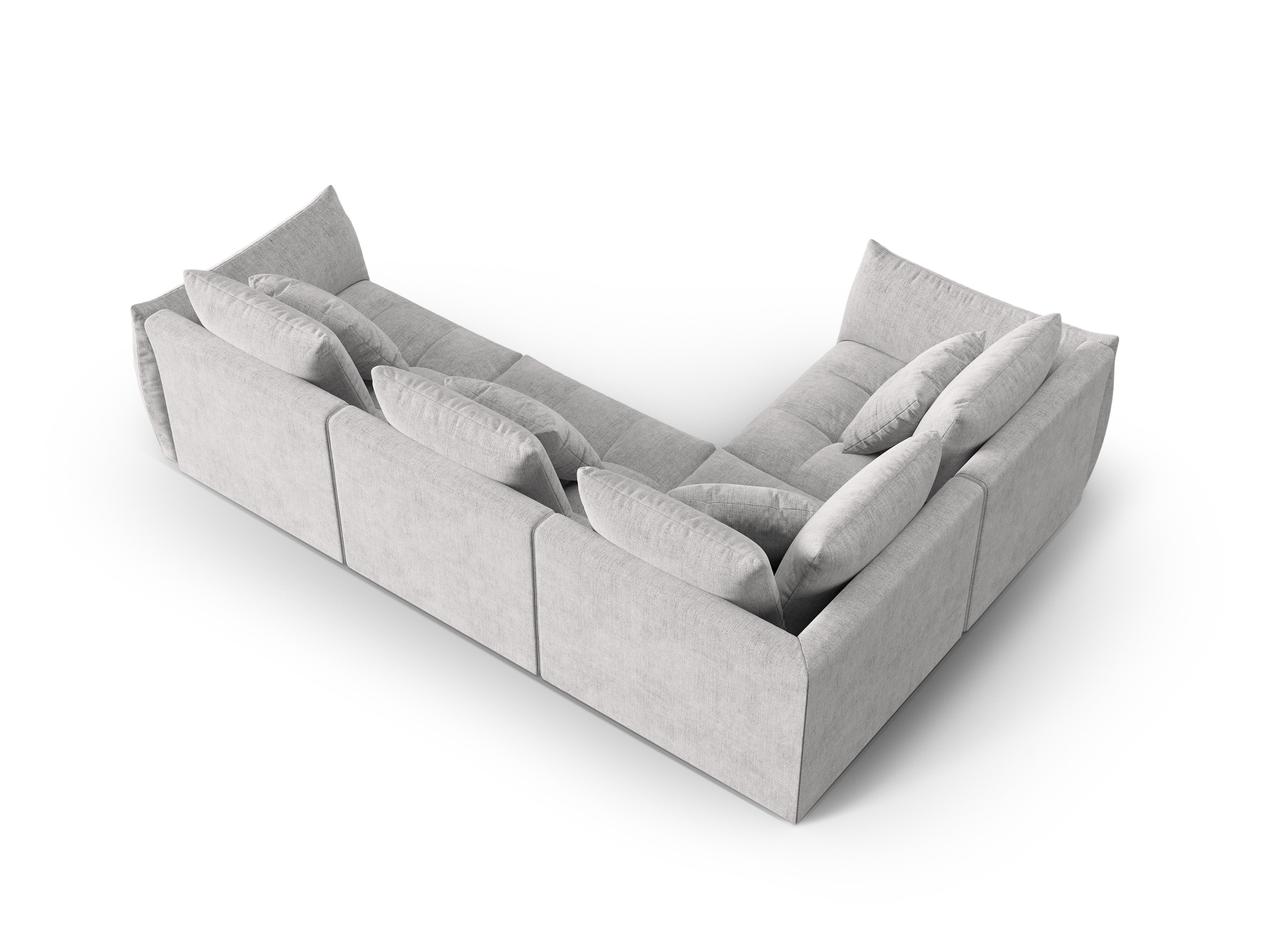 Bloom Ecksofa, 316x216 cm, Material: Strukturstoff