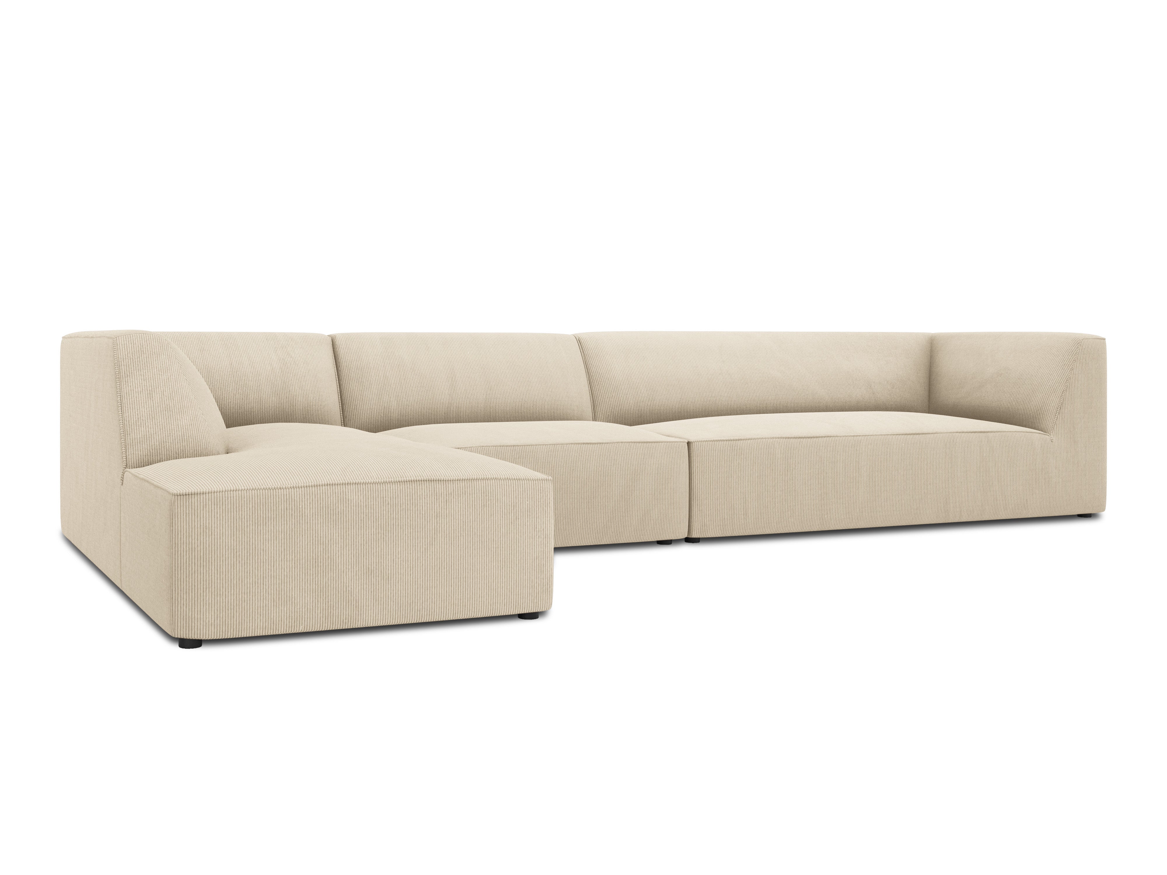 Ecksofa Ruby, 5 Sitze, 366x180cm, Material: Cord