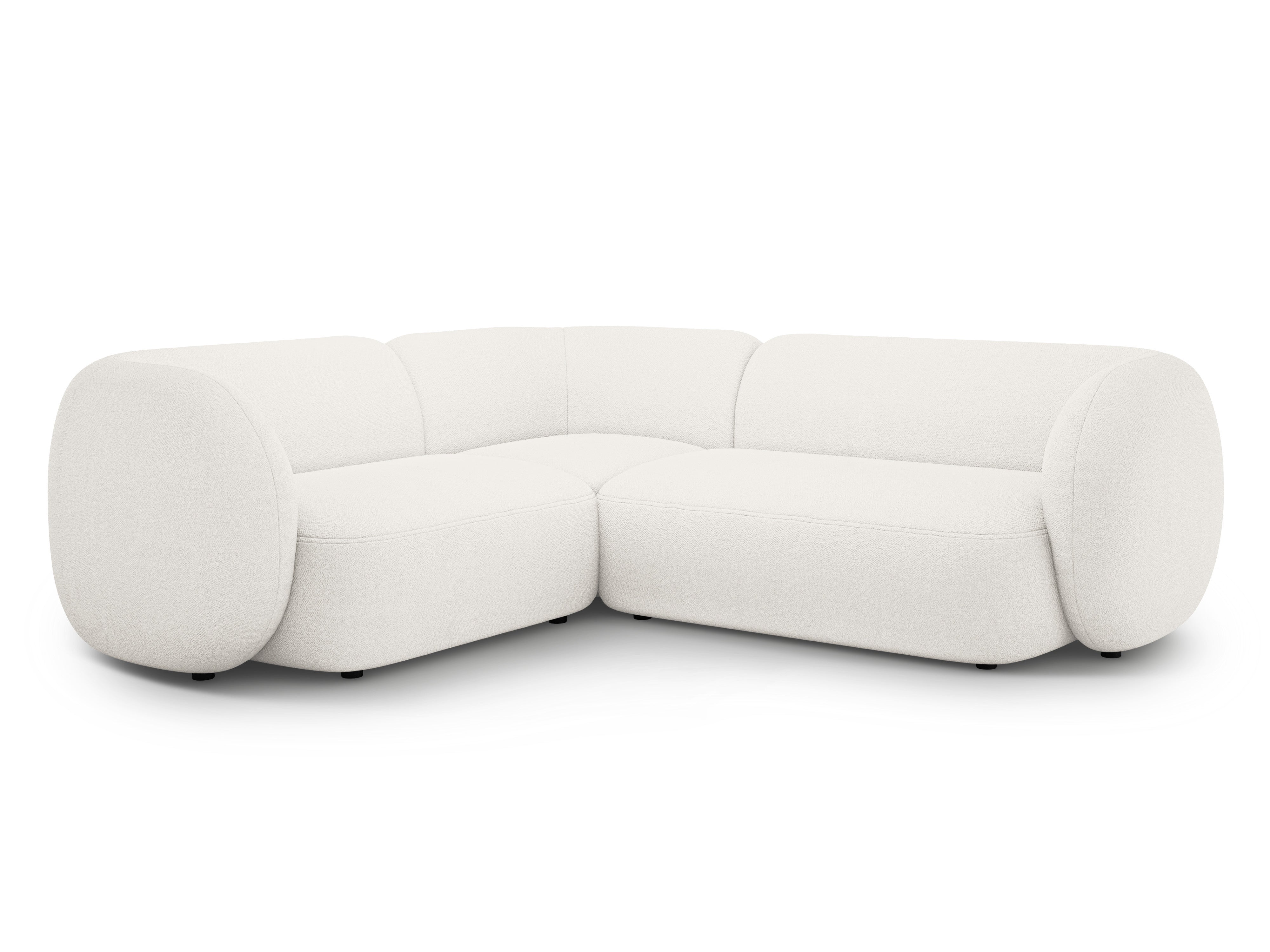 Ecksofa-Set Kate, 252x220cm, Material: Bouclé