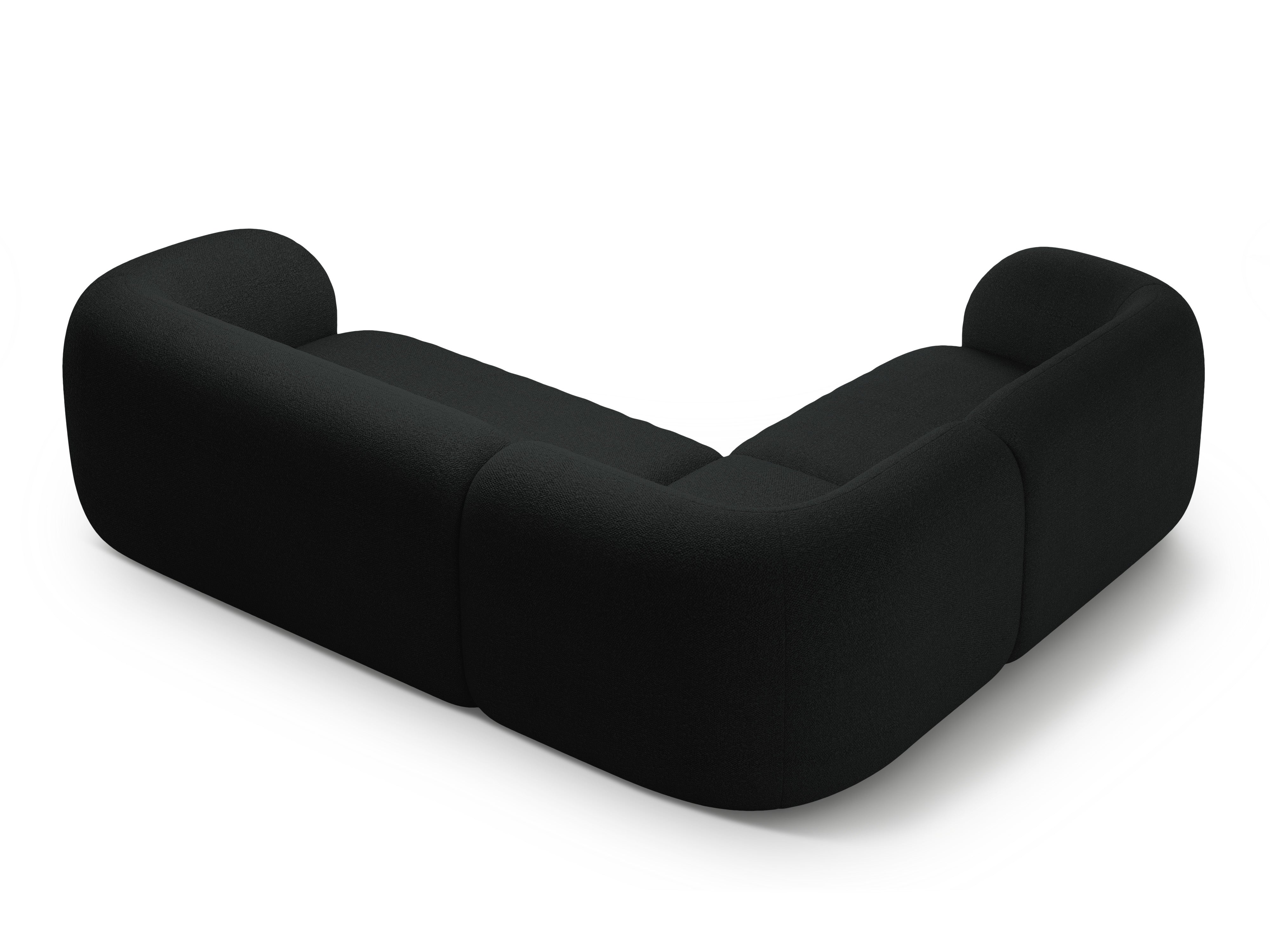 Ecksofa-Set Kate, 252x220cm, Material: Bouclé