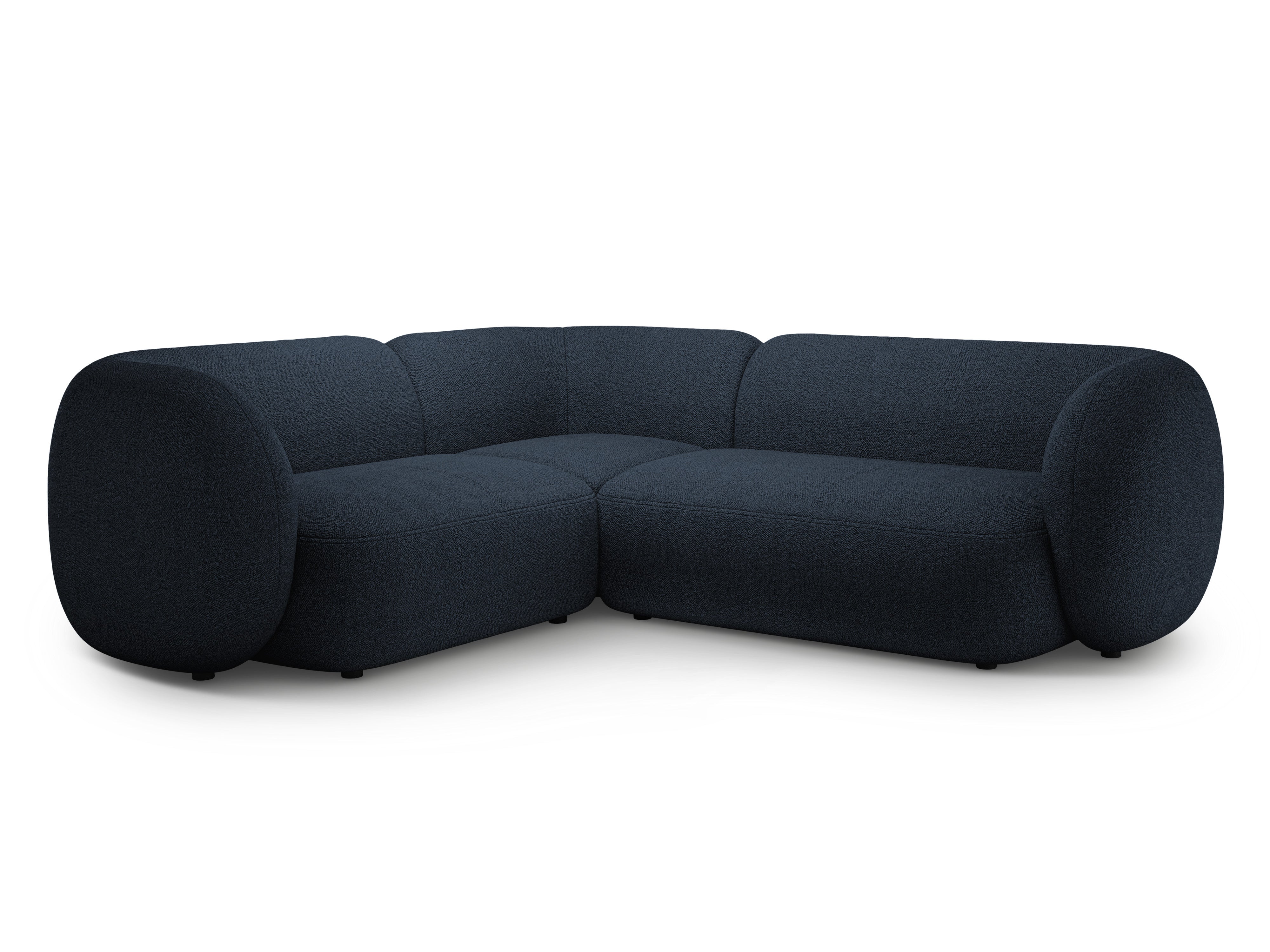 Ecksofa-Set Kate, 252x220cm, Material: Bouclé