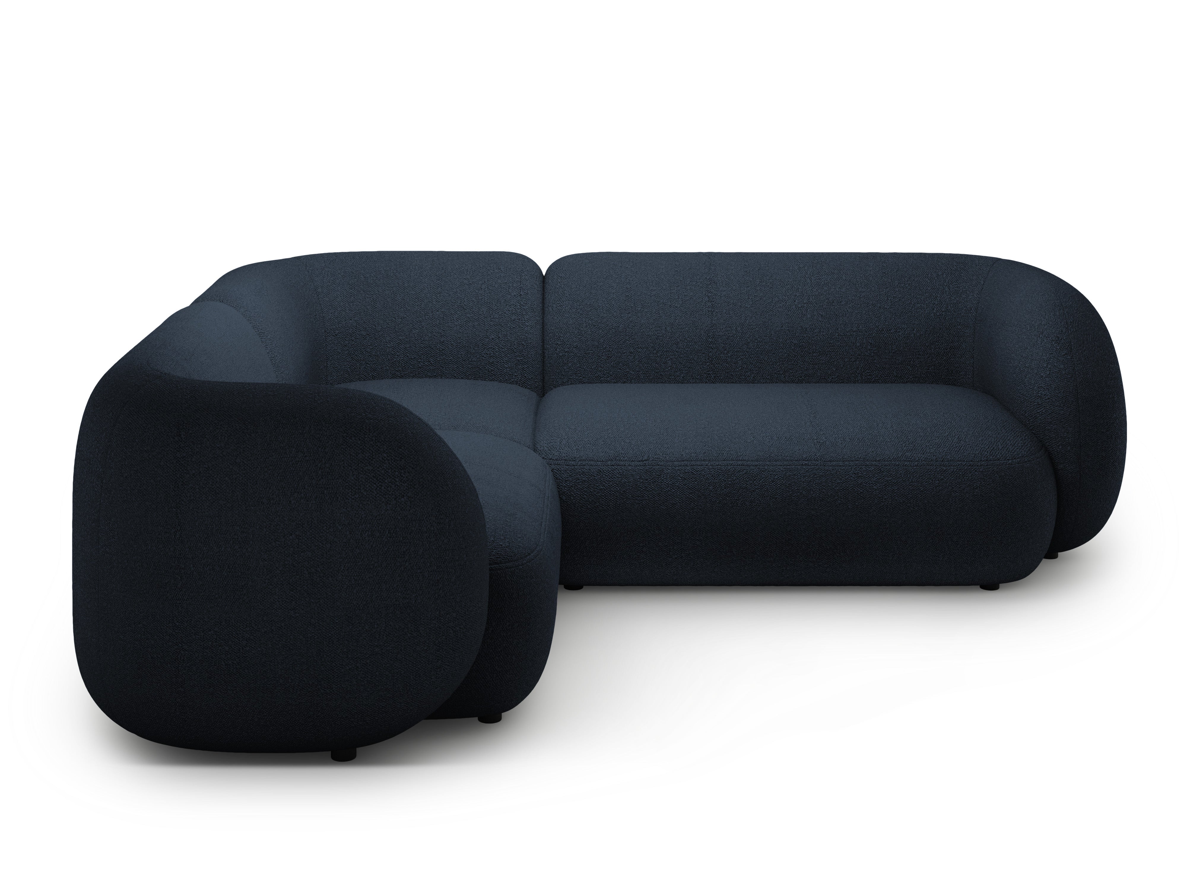 Ecksofa-Set Kate, 252x220cm, Material: Bouclé