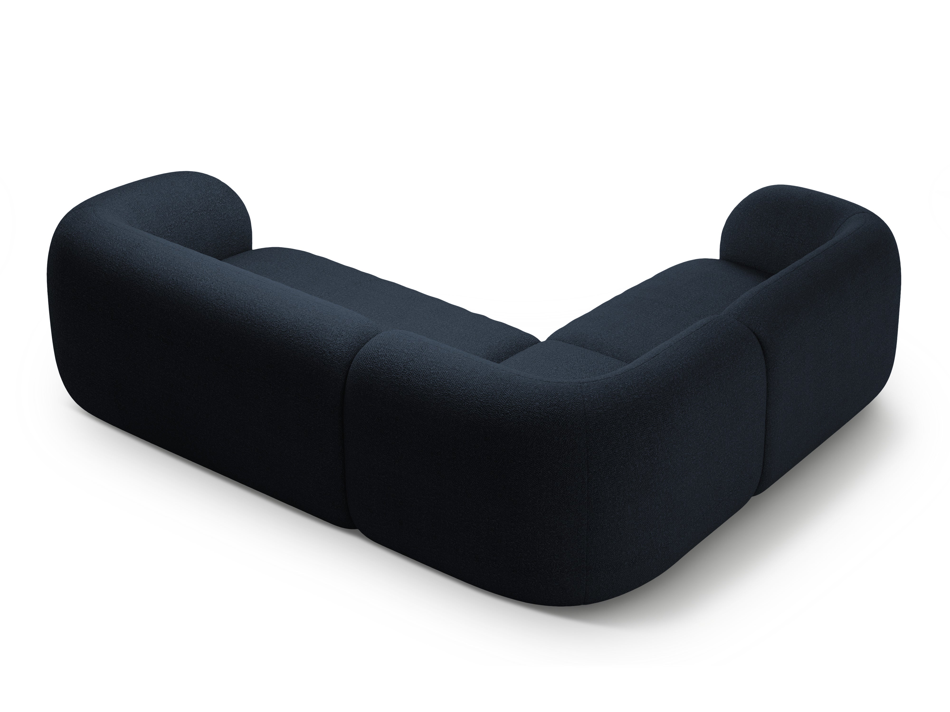 Ecksofa-Set Kate, 252x220cm, Material: Bouclé