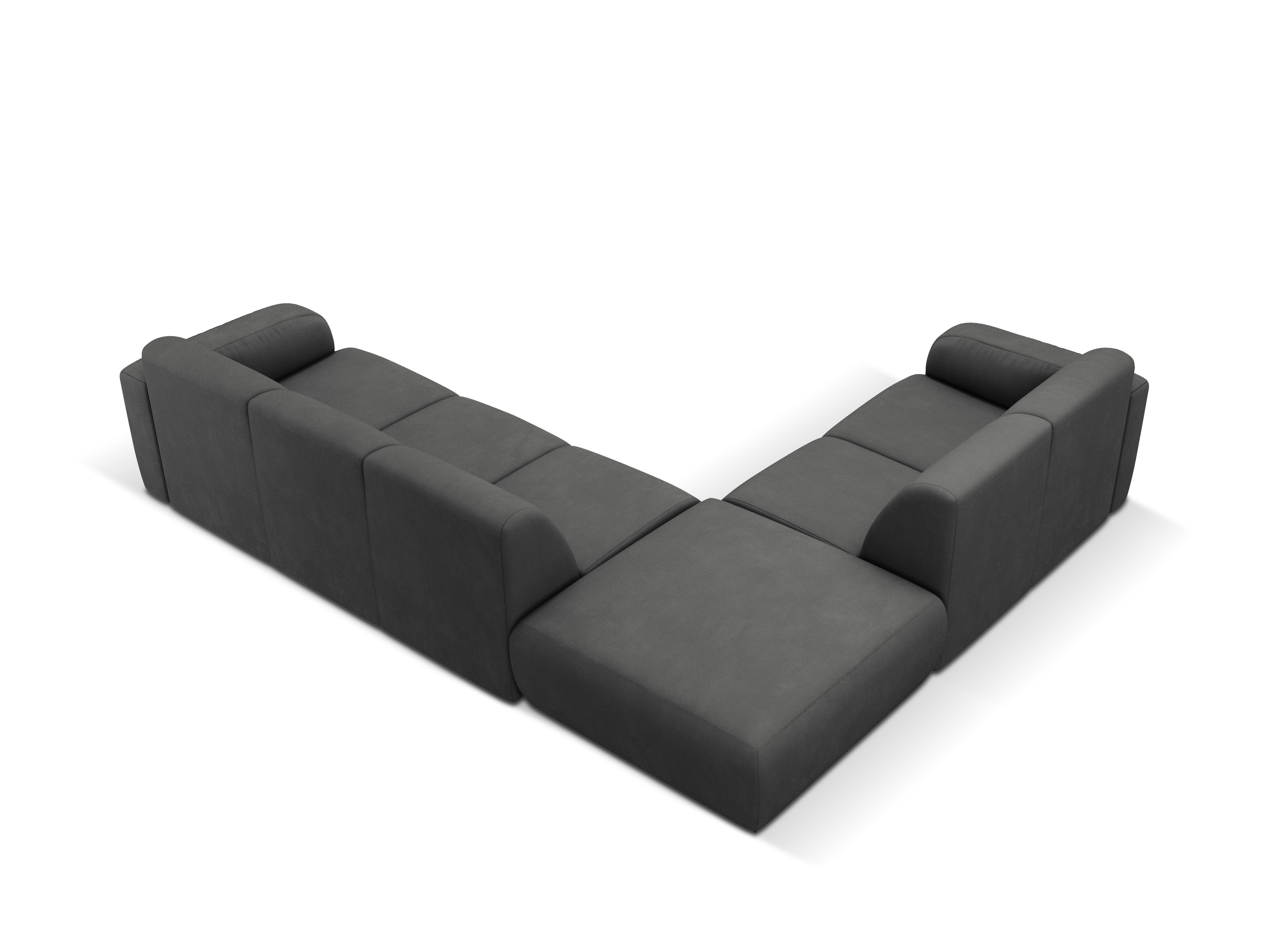Molino Ecksofa-Set 315x250cm, 6 Sitze, Material: Chenille (Rebel)