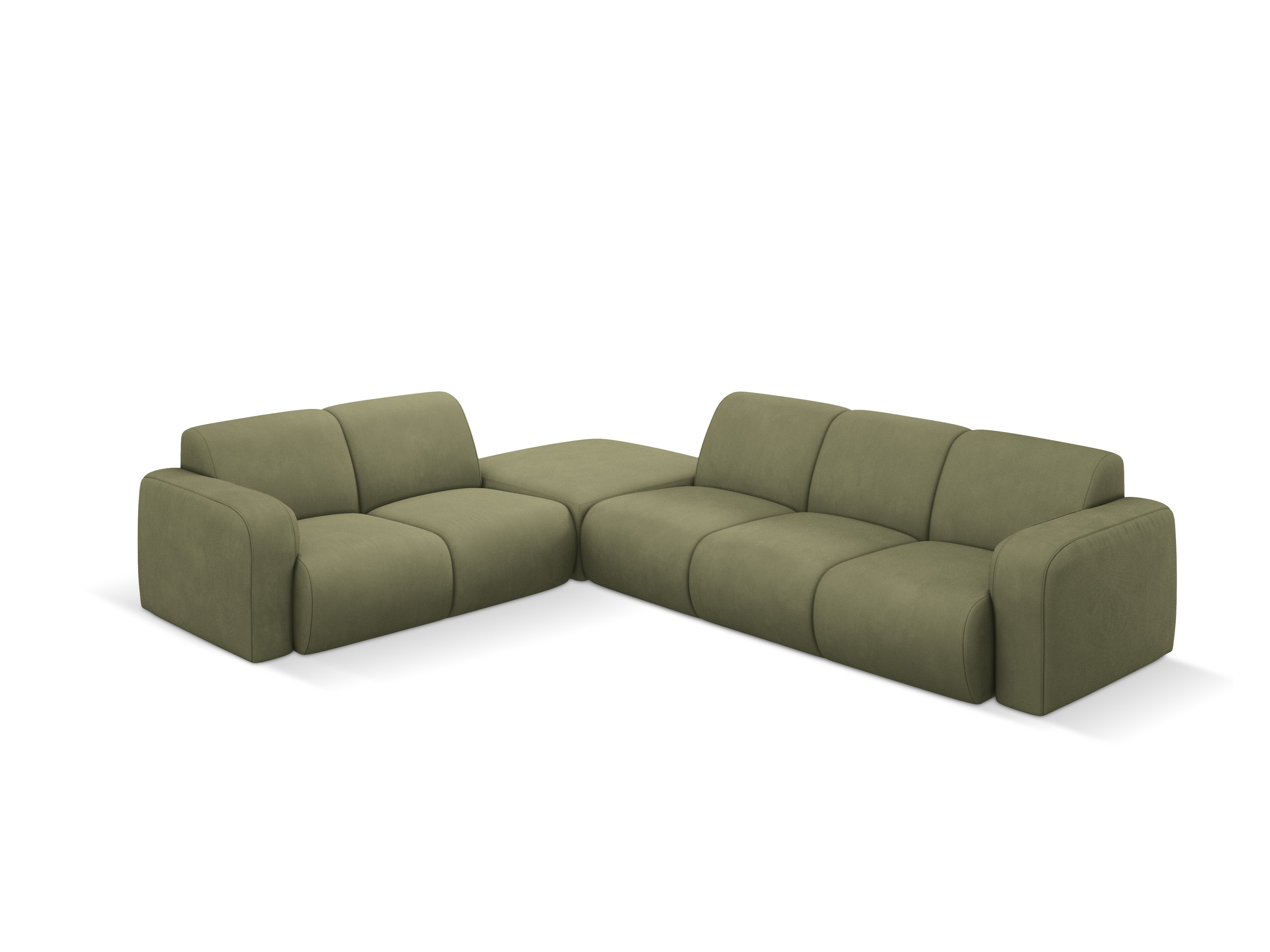 Molino Ecksofa-Set 315x250cm, 6 Sitze, Material: Chenille (Rebel)