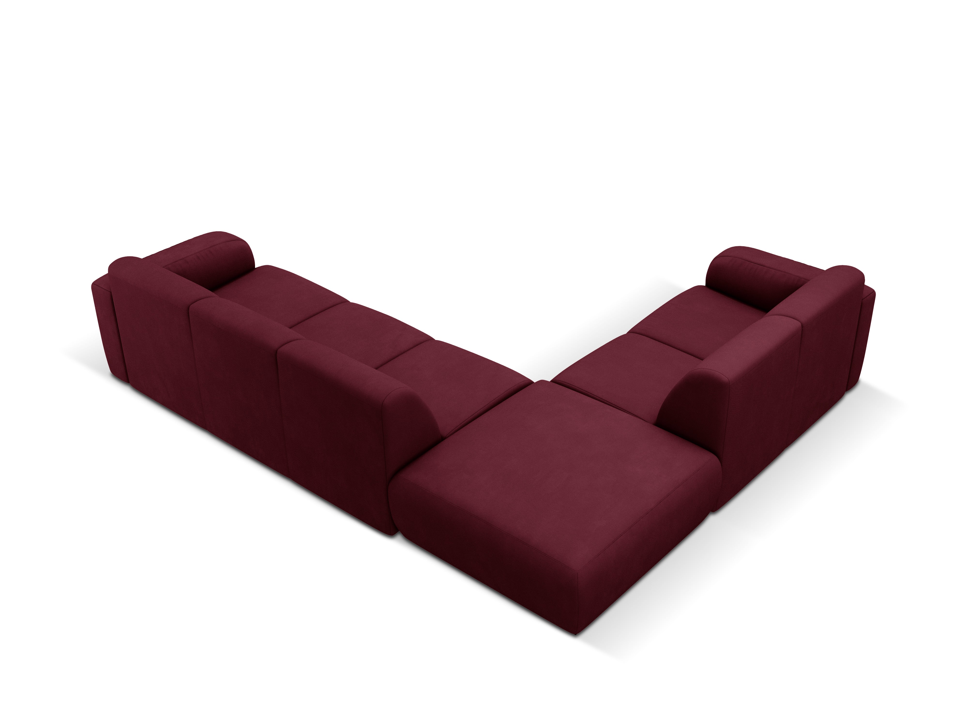 Molino Ecksofa-Set 315x250cm, 6 Sitze, Material: Chenille (Rebel)