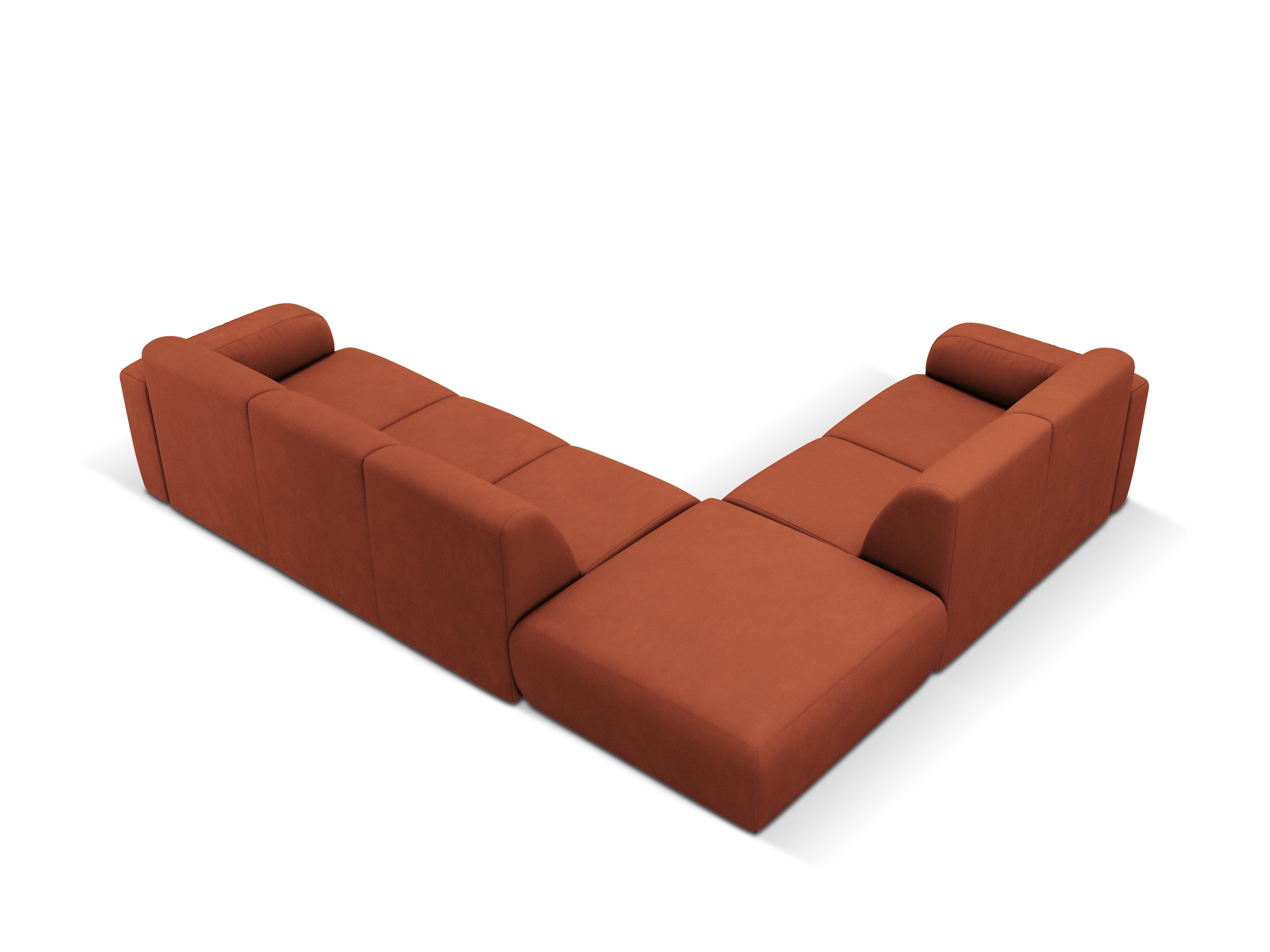 Molino Ecksofa-Set 315x250cm, 6 Sitze, Material: Chenille (Rebel)