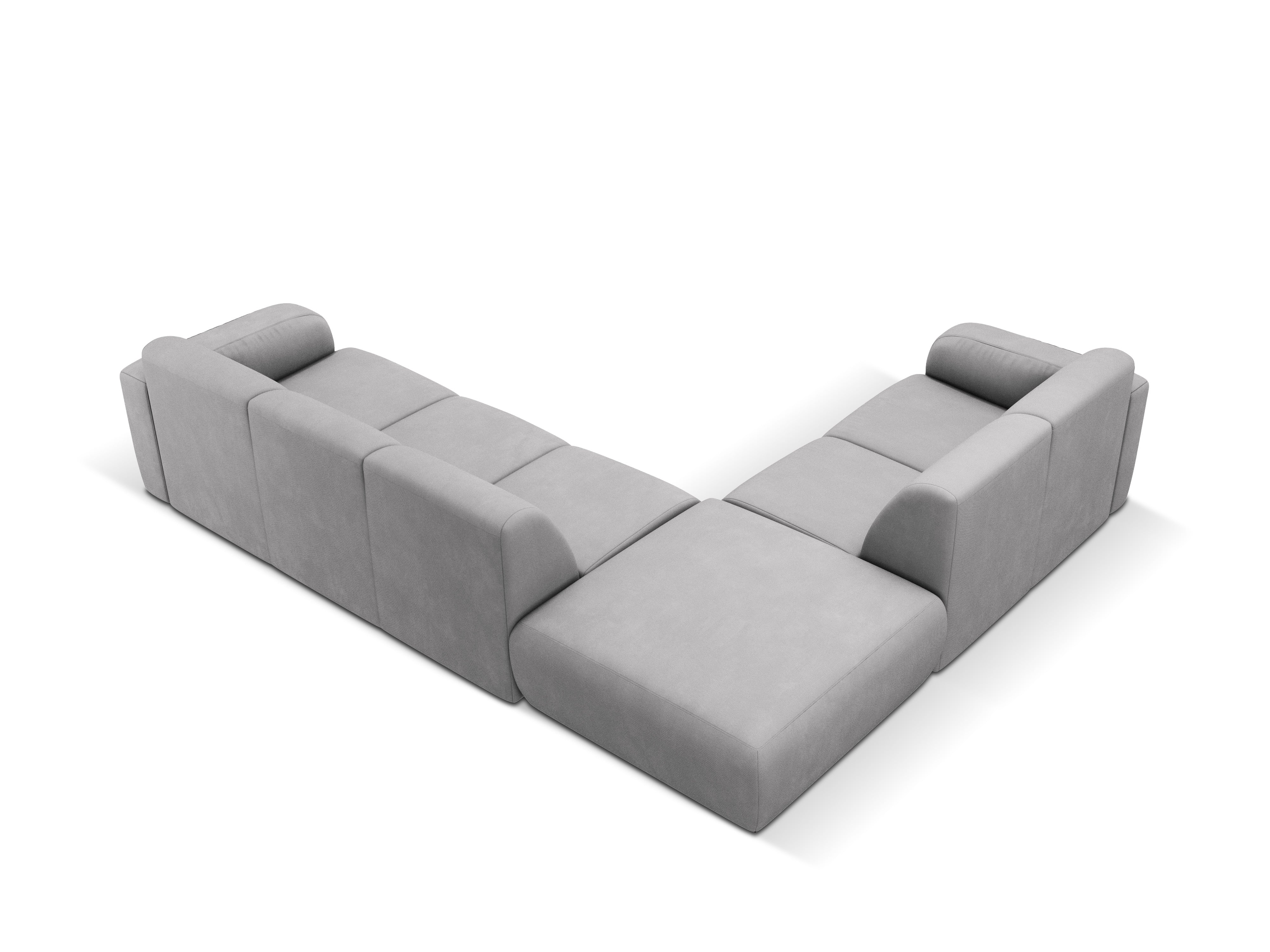 Molino Ecksofa-Set 315x250cm, 6 Sitze, Material: Chenille (Rebel)