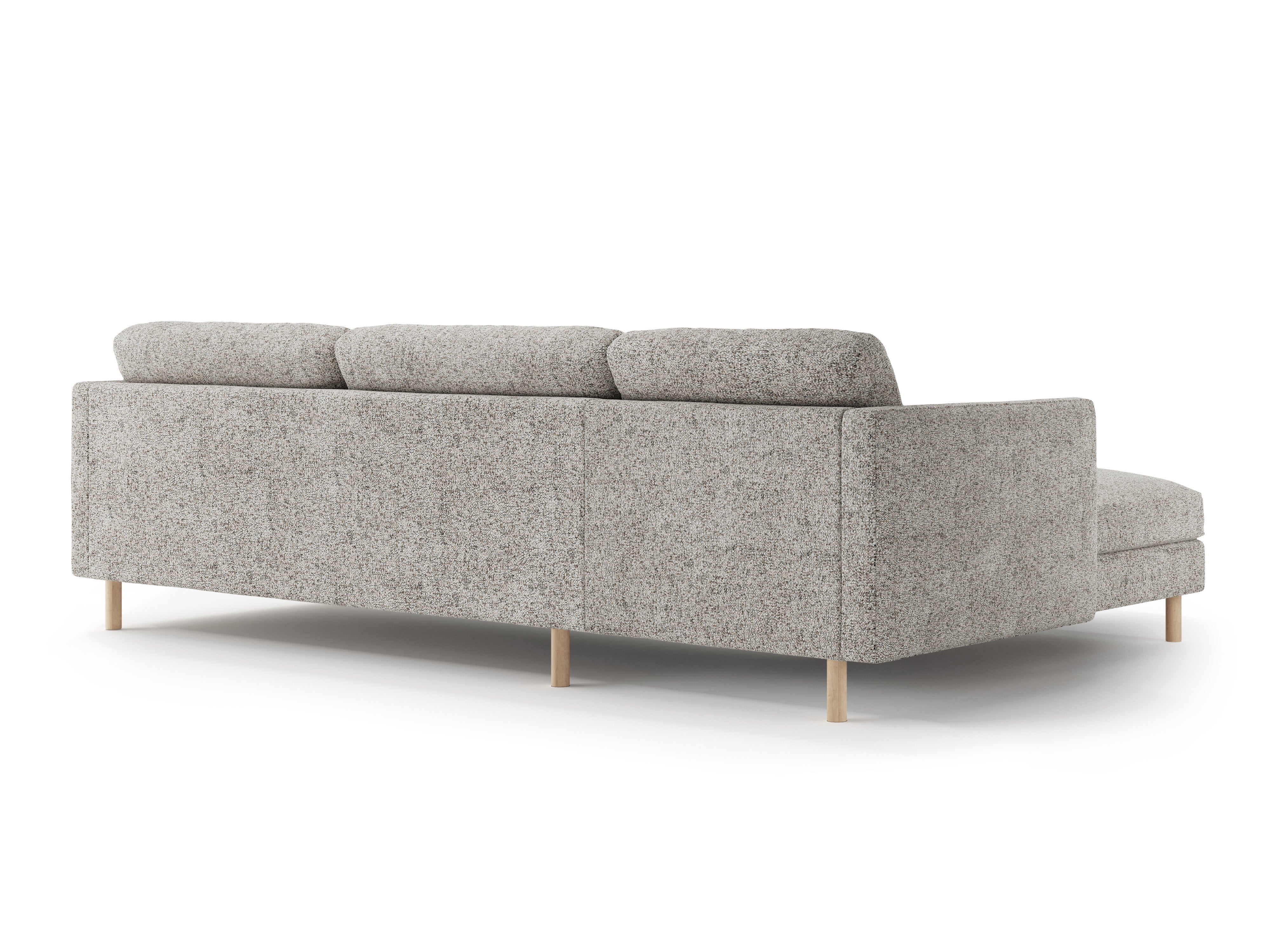 Sofa Eden, 4 Sitze, 267x234cm, Material: Strukturstoff