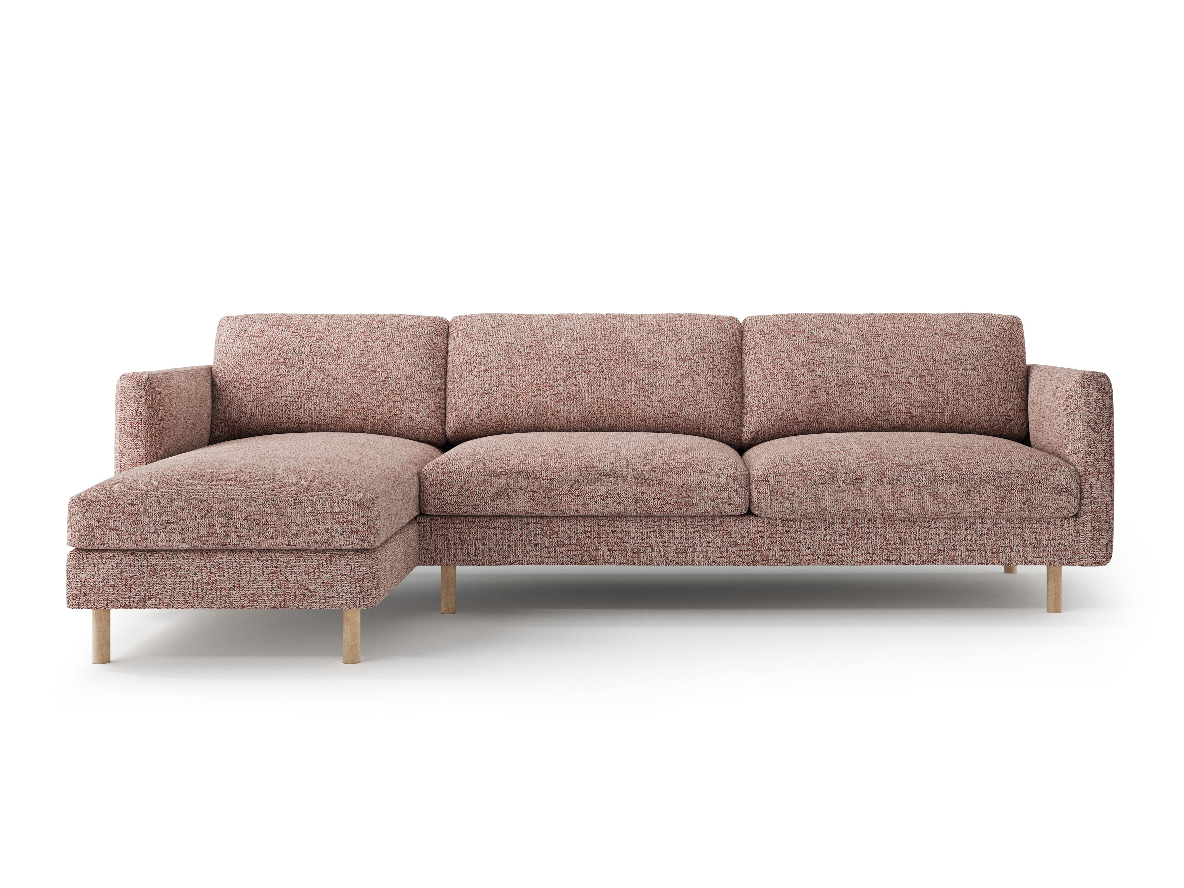 Sofa Eden, 4 Sitze, 267x234cm, Material: Strukturstoff