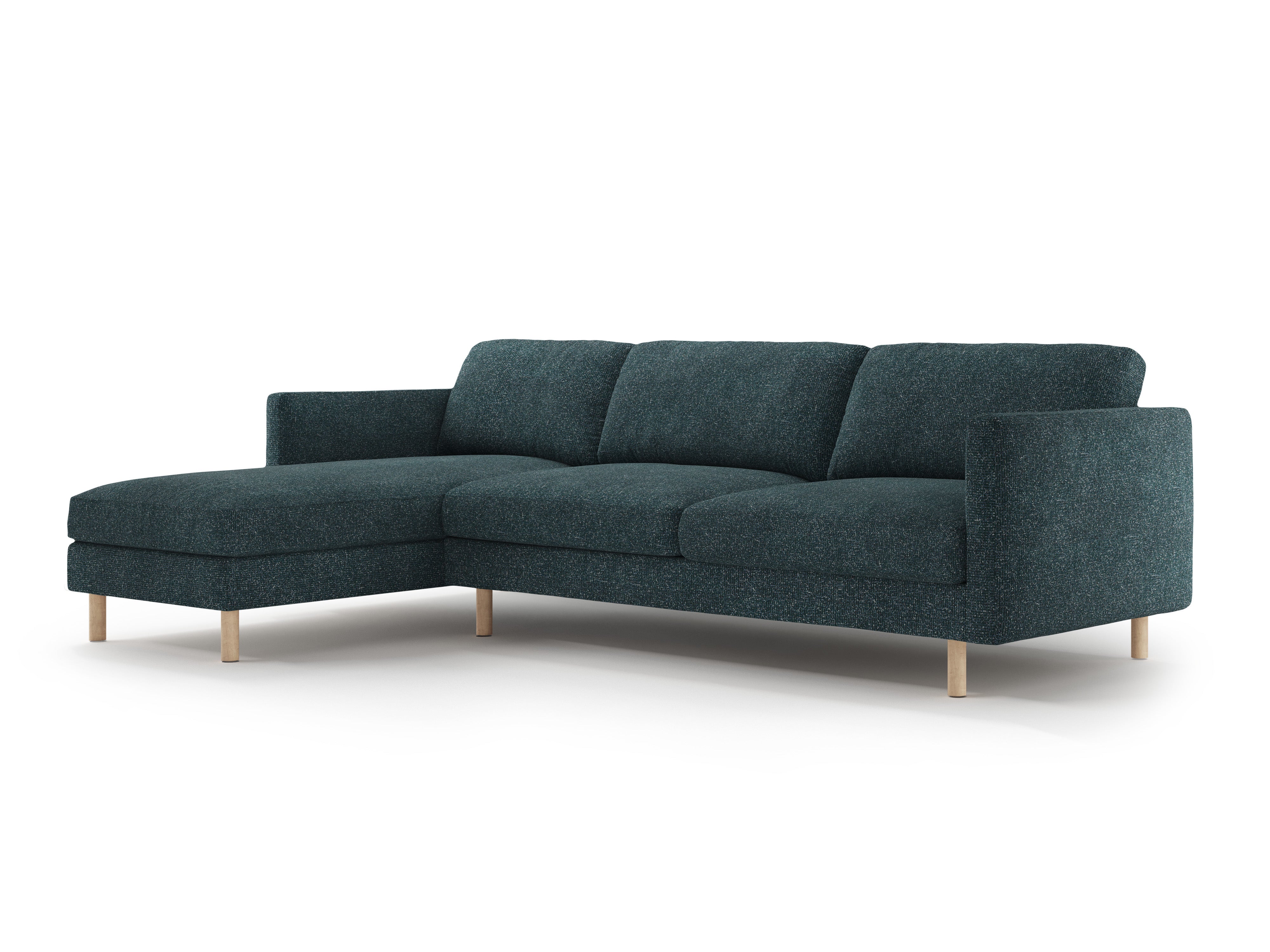 Sofa Eden, 4 Sitze, 267x234cm, Material: Strukturstoff