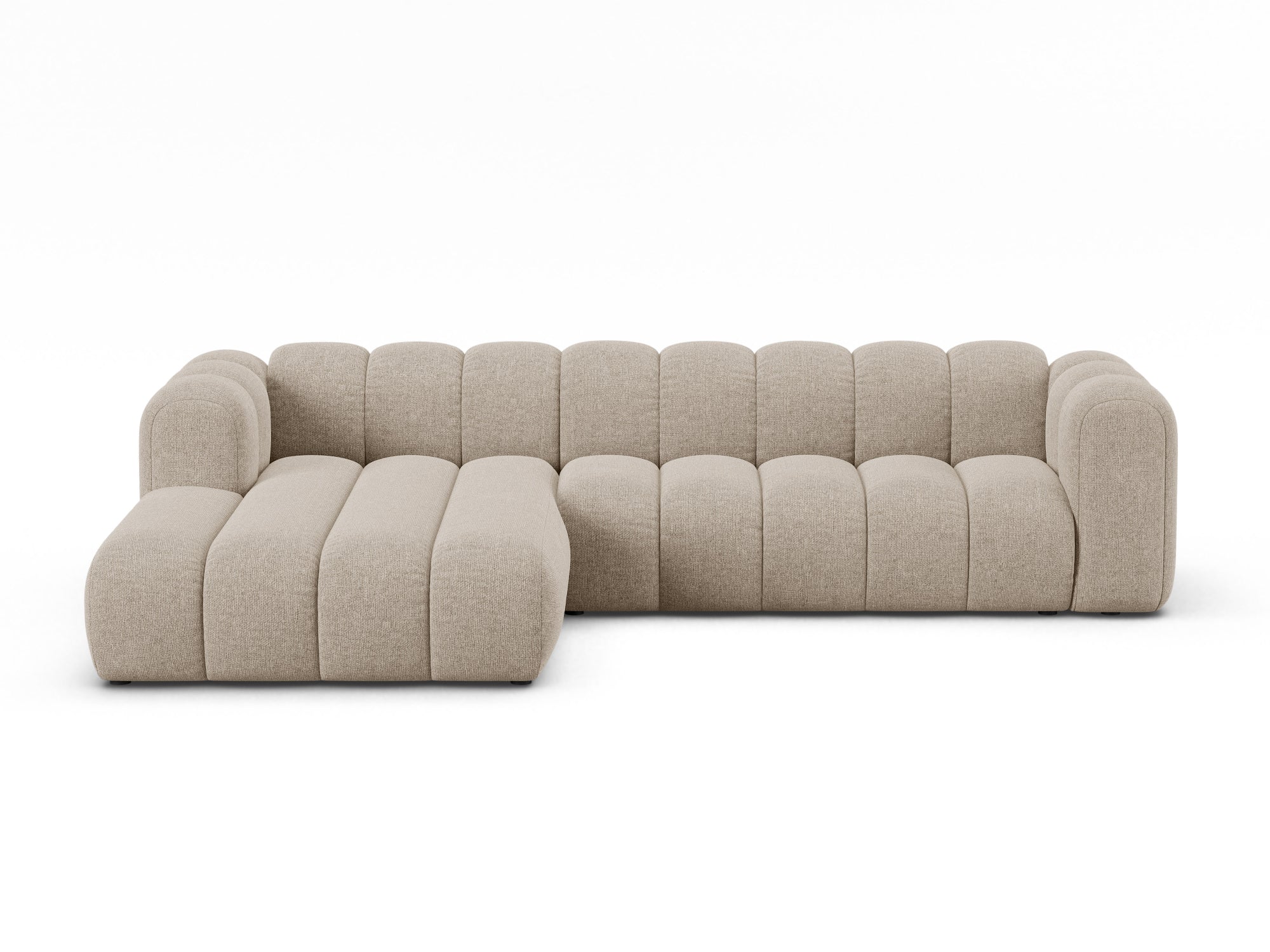 Ecksofa Lupine 290x177cm, Material: Chenille Eden