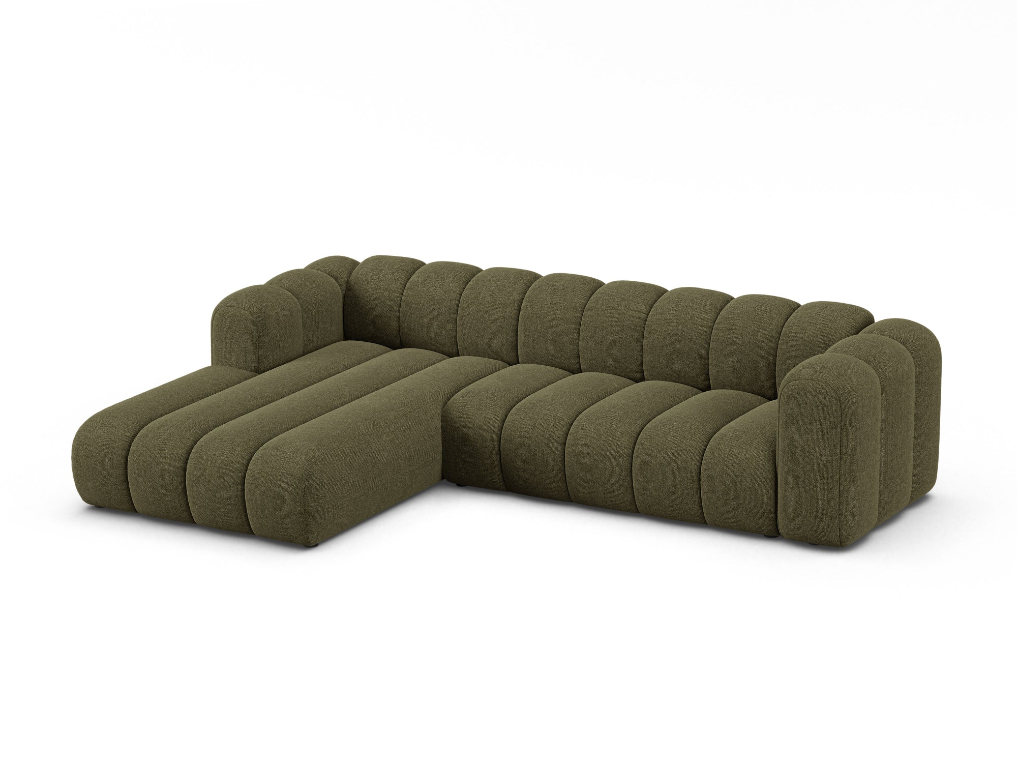 Ecksofa Lupine 290x177cm, Material: Chenille Eden