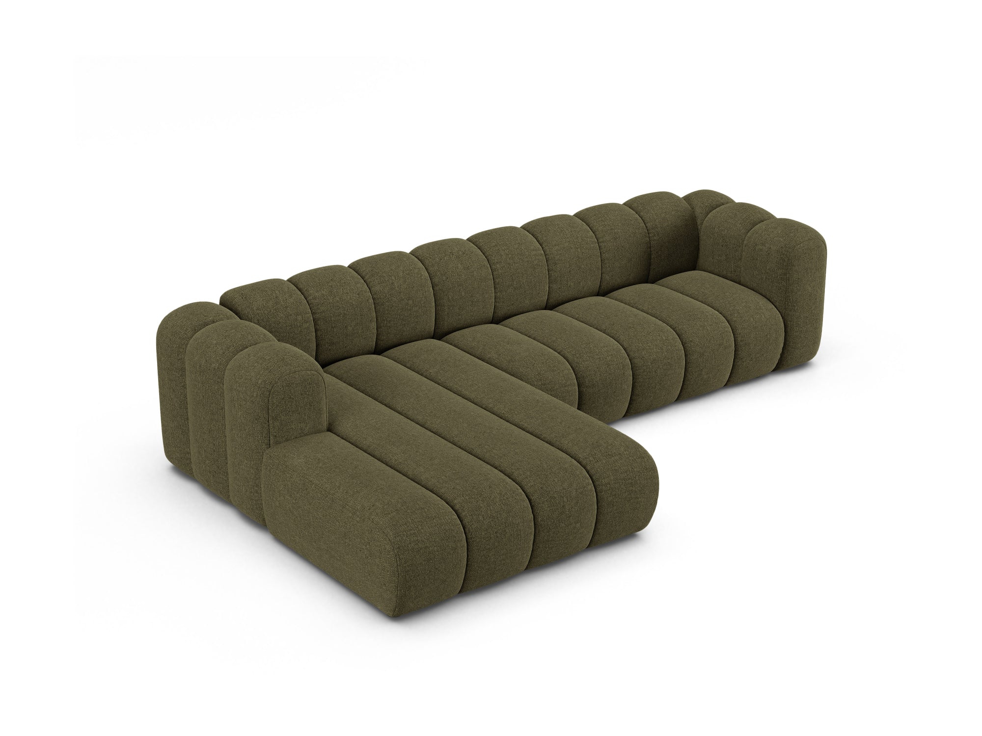 Ecksofa Lupine 290x177cm, Material: Chenille Eden