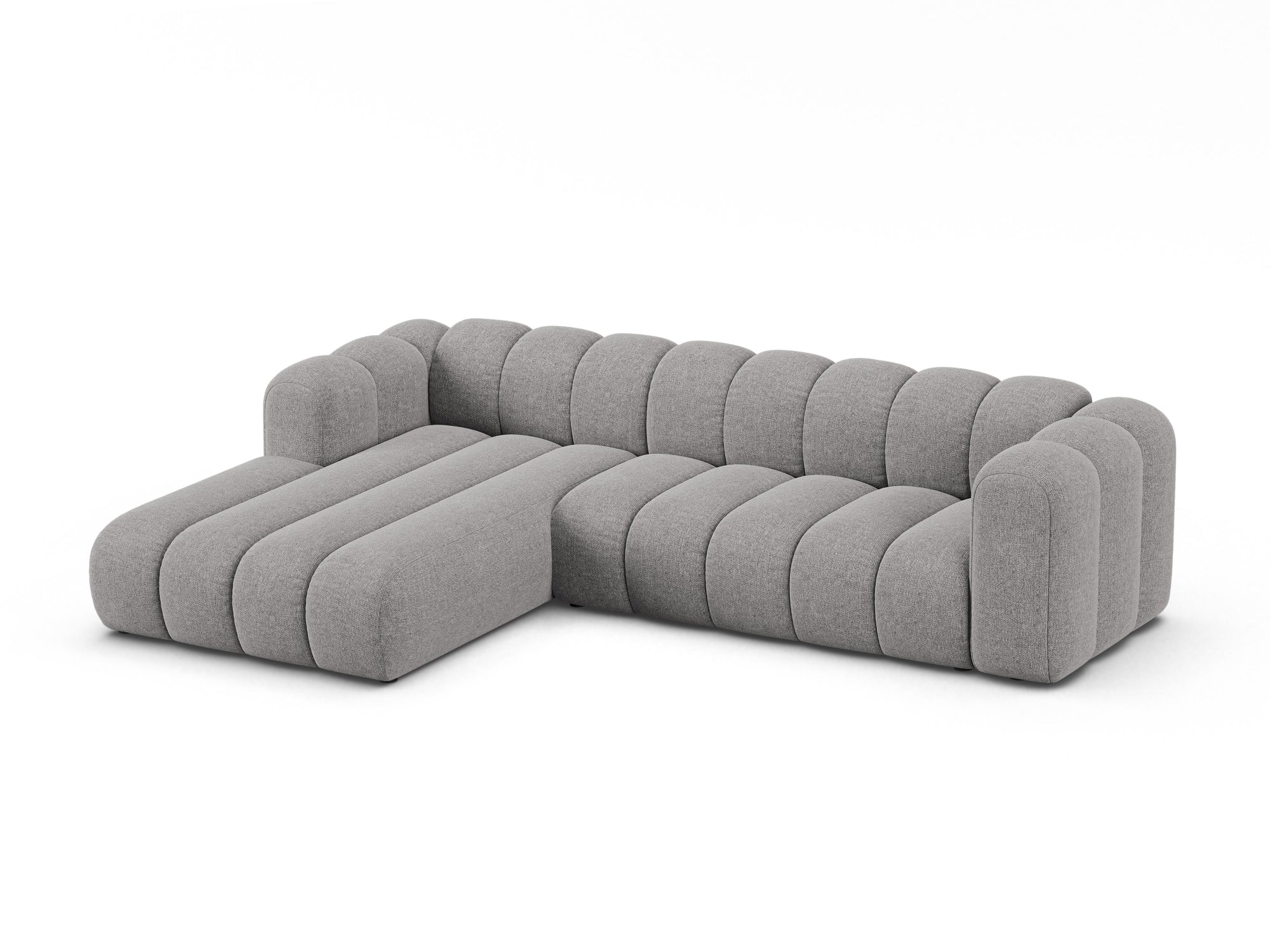 Ecksofa Lupine 290x177cm, Material: Chenille Eden