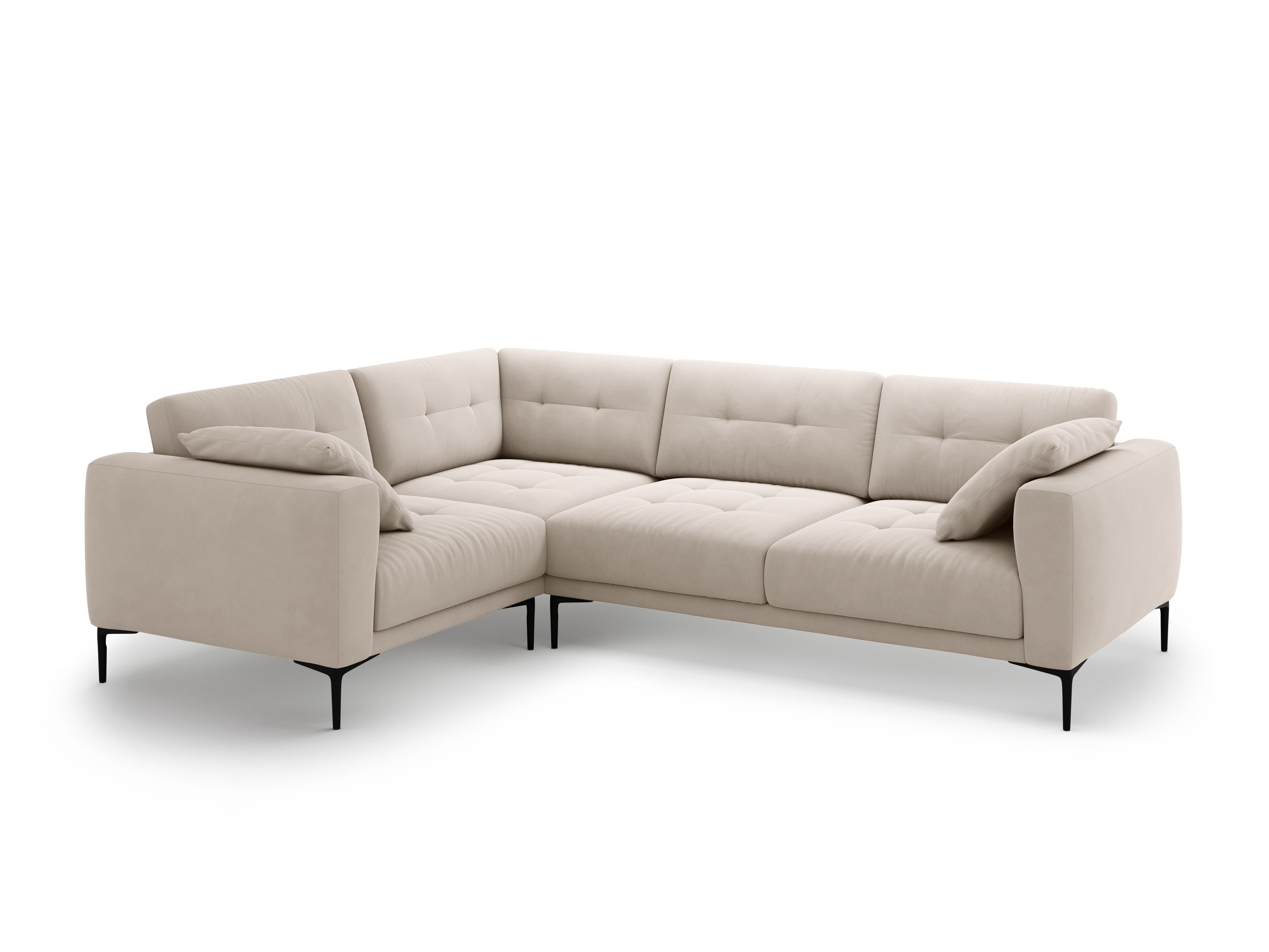 Ecksofa-Set Bemy, 290x200cm, Material: Samt