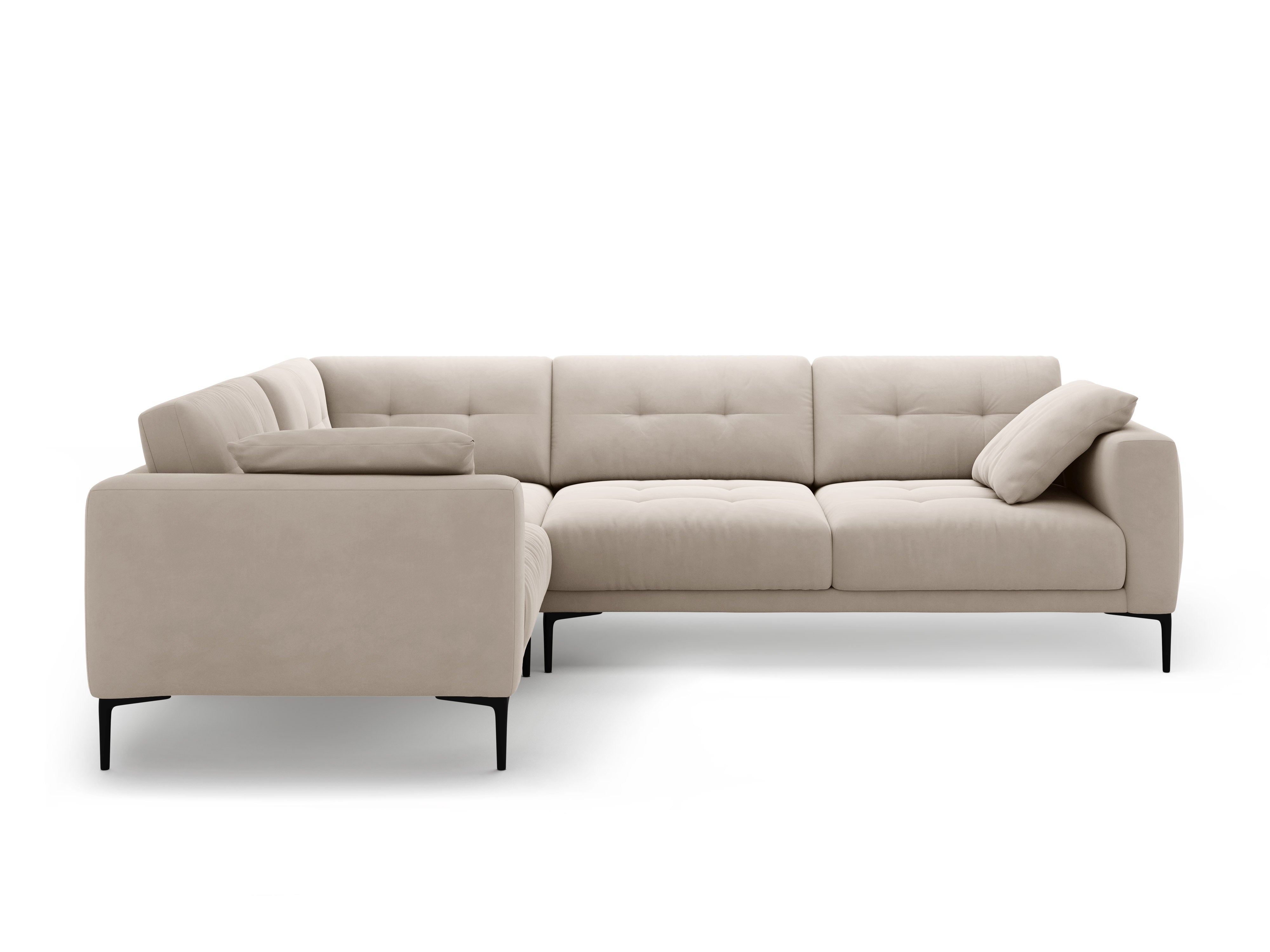 Ecksofa-Set Bemy, 290x200cm, Material: Samt