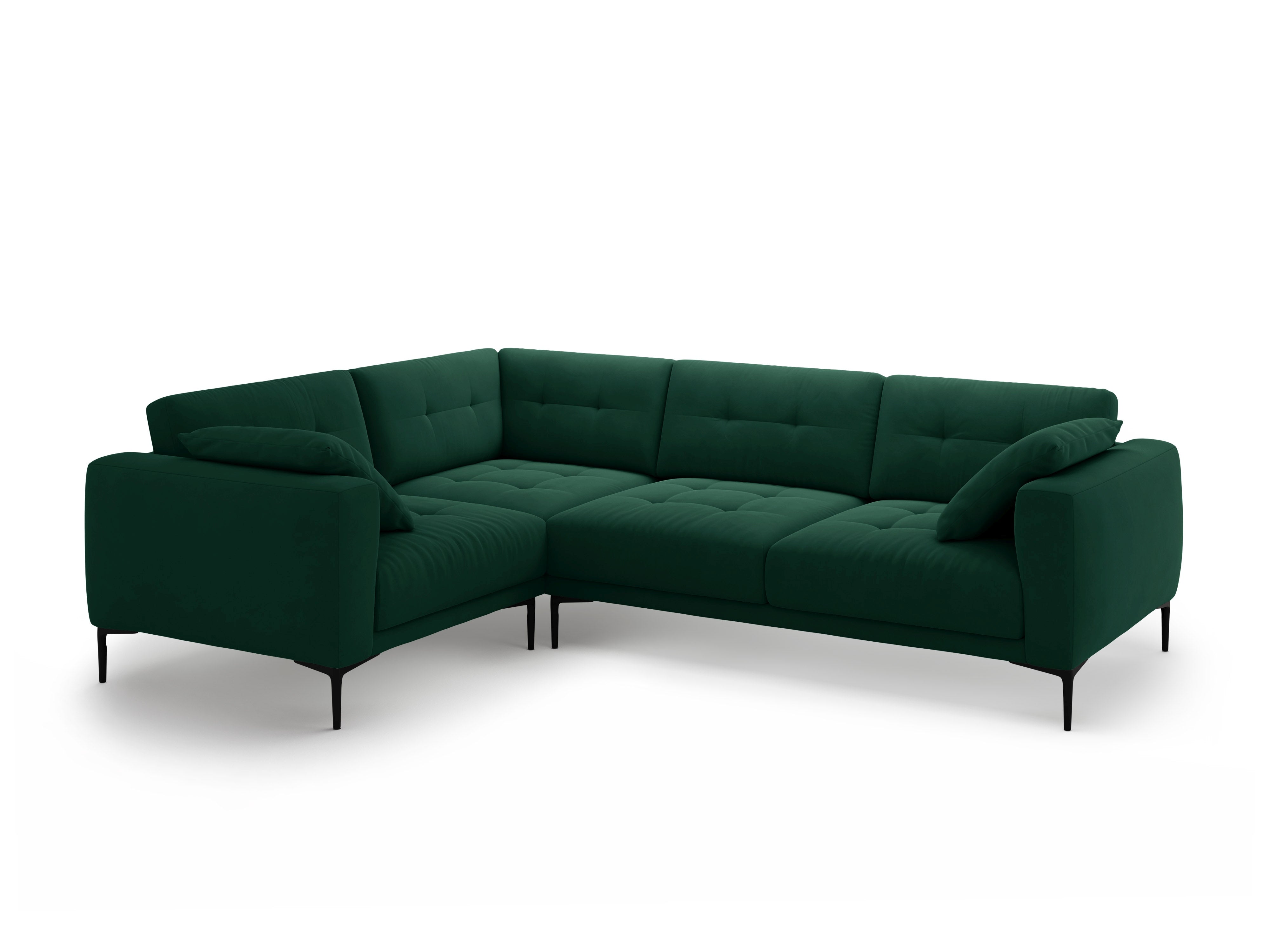Ecksofa-Set Bemy, 290x200cm, Material: Samt