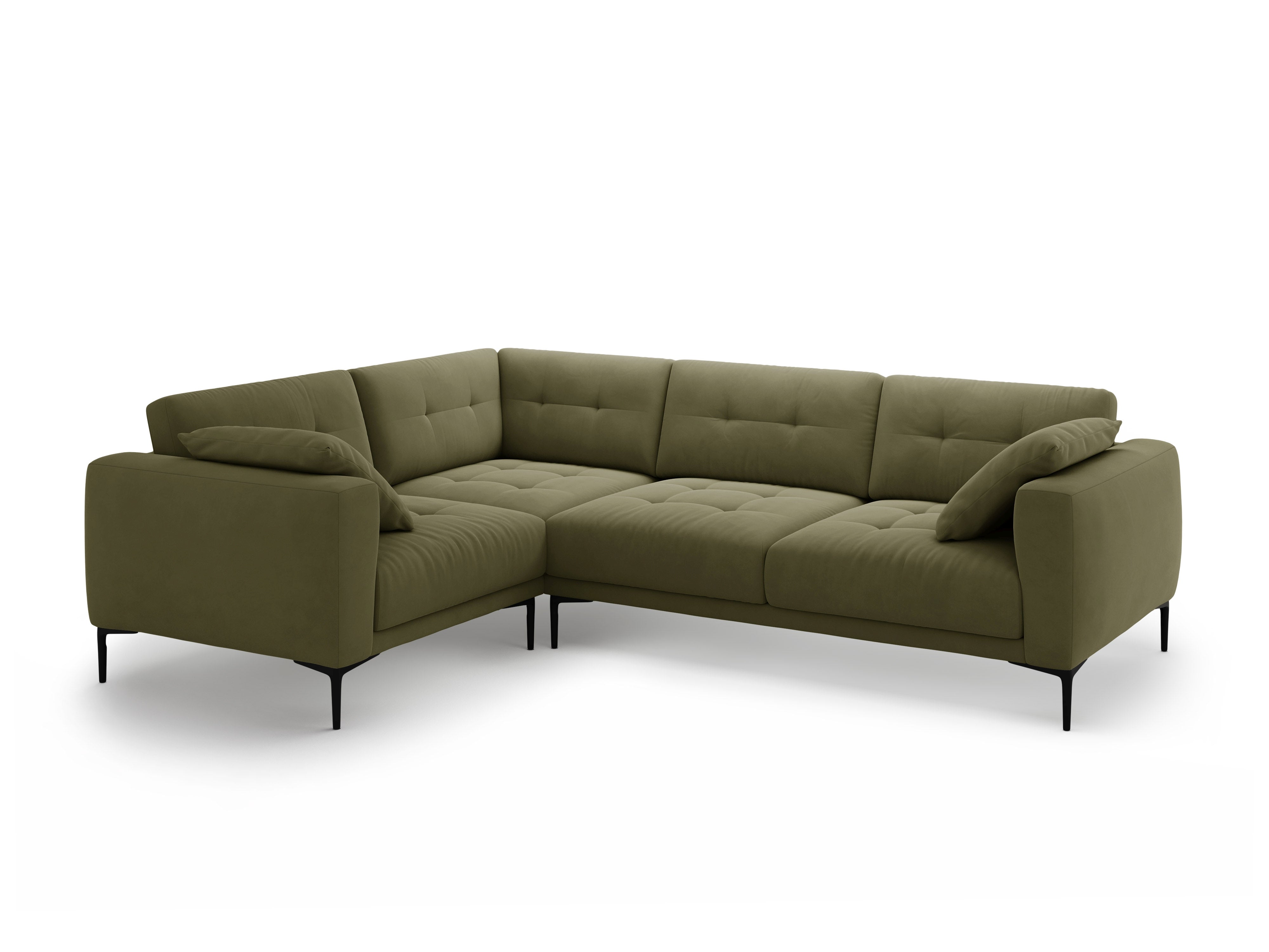 Ecksofa-Set Bemy, 290x200cm, Material: Samt