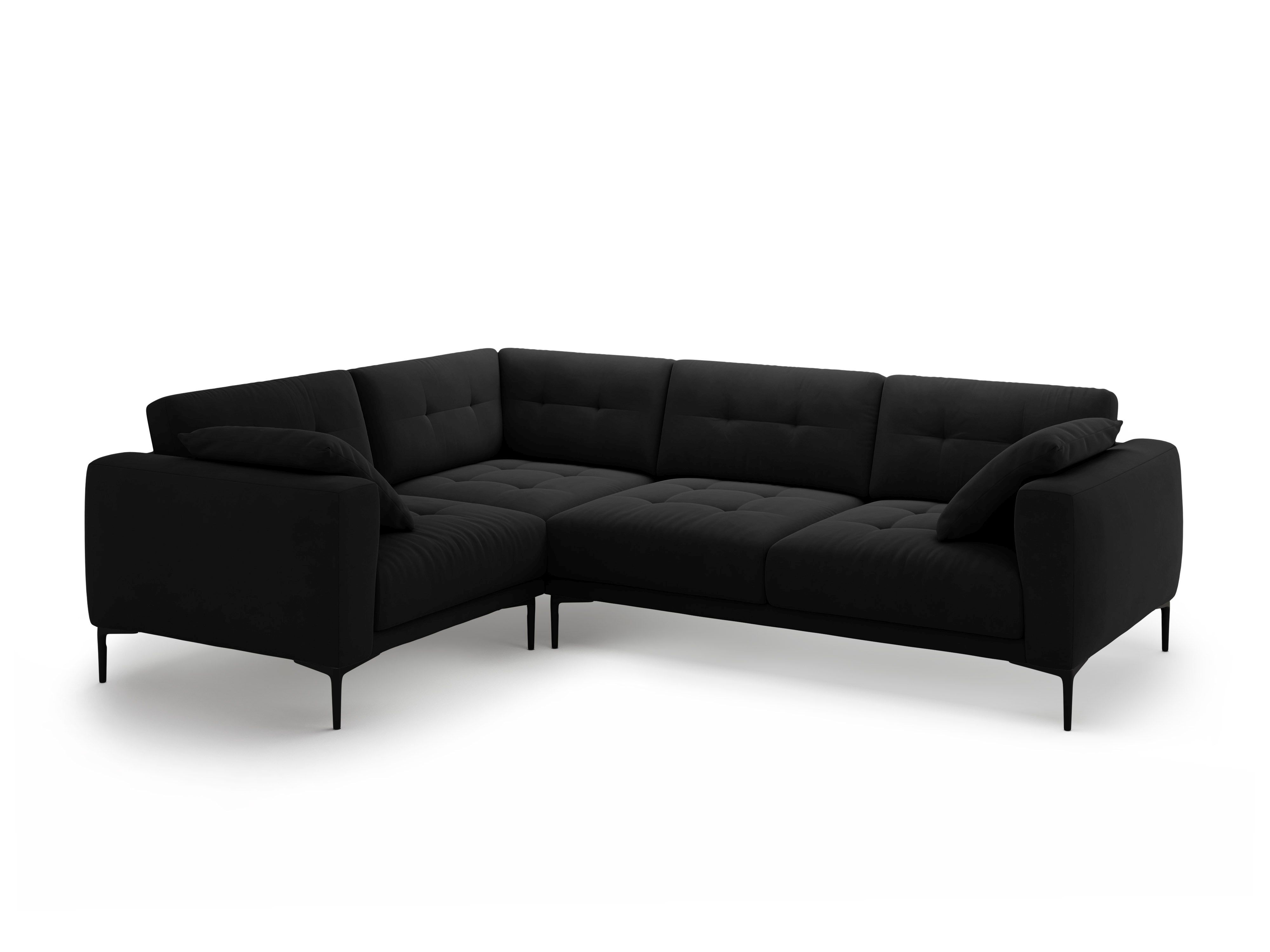 Ecksofa-Set Bemy, 290x200cm, Material: Samt