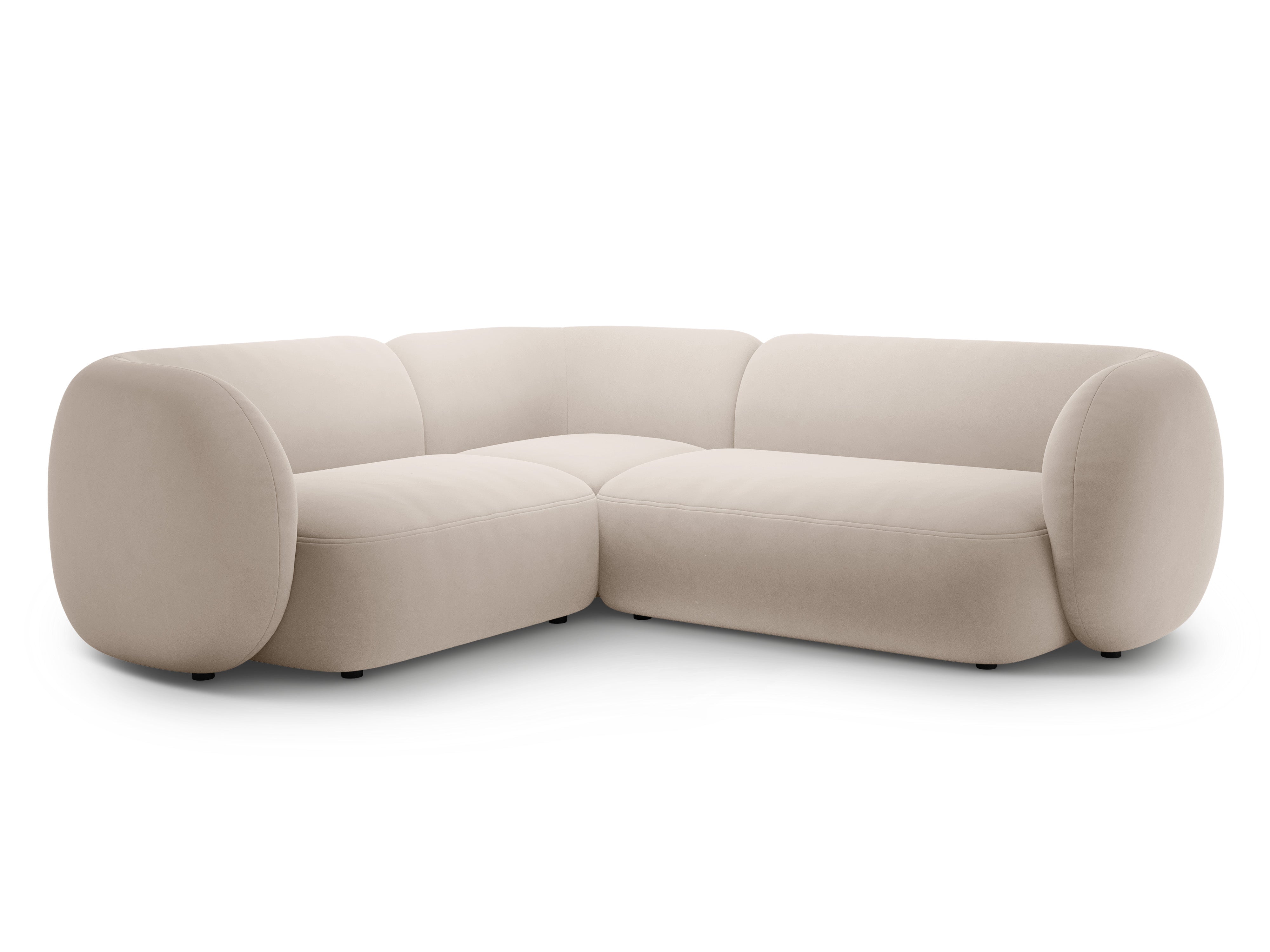 Ecksofa-Set Kate, 252x220cm, Material: Samt
