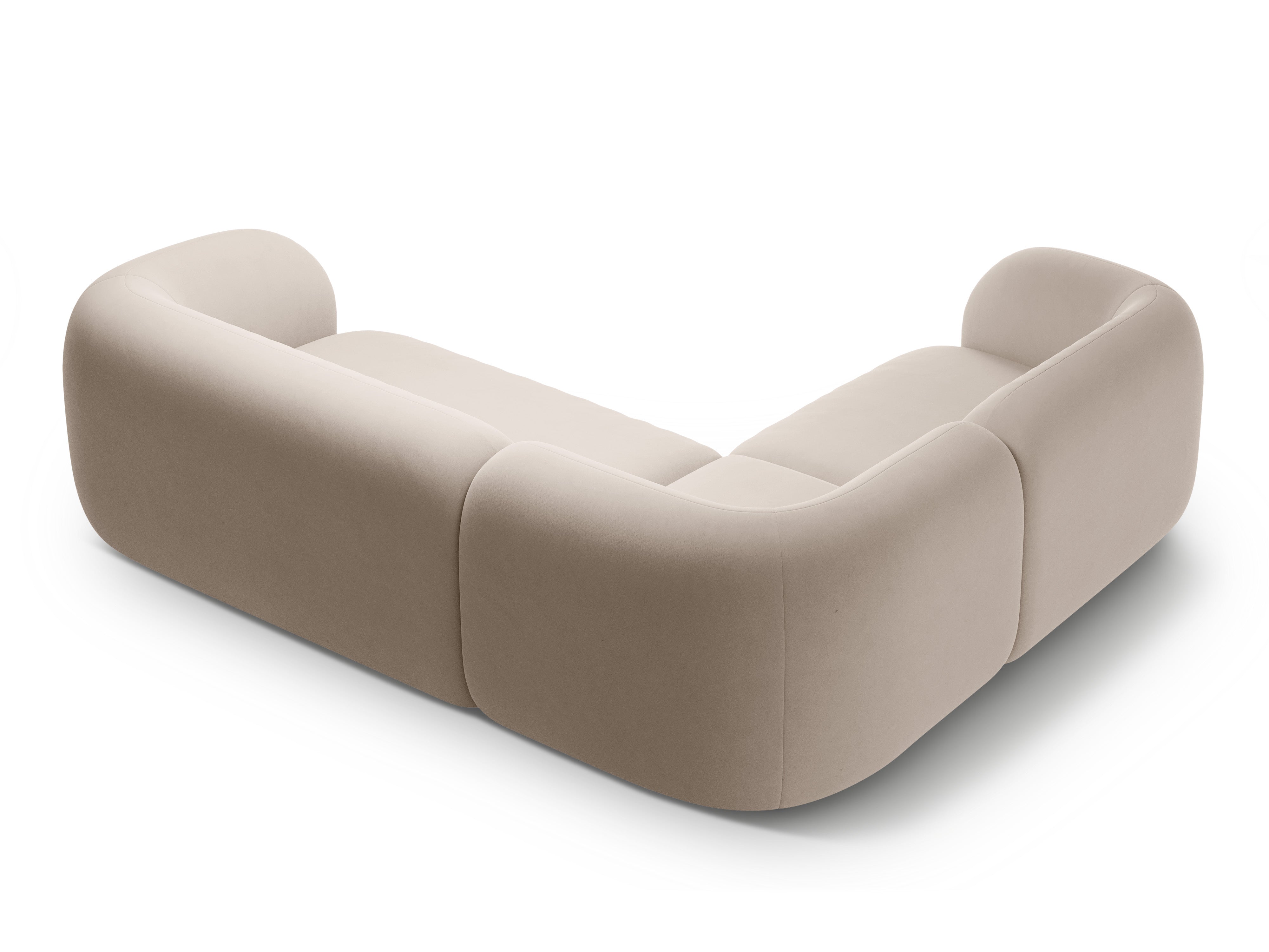 Ecksofa-Set Kate, 252x220cm, Material: Samt