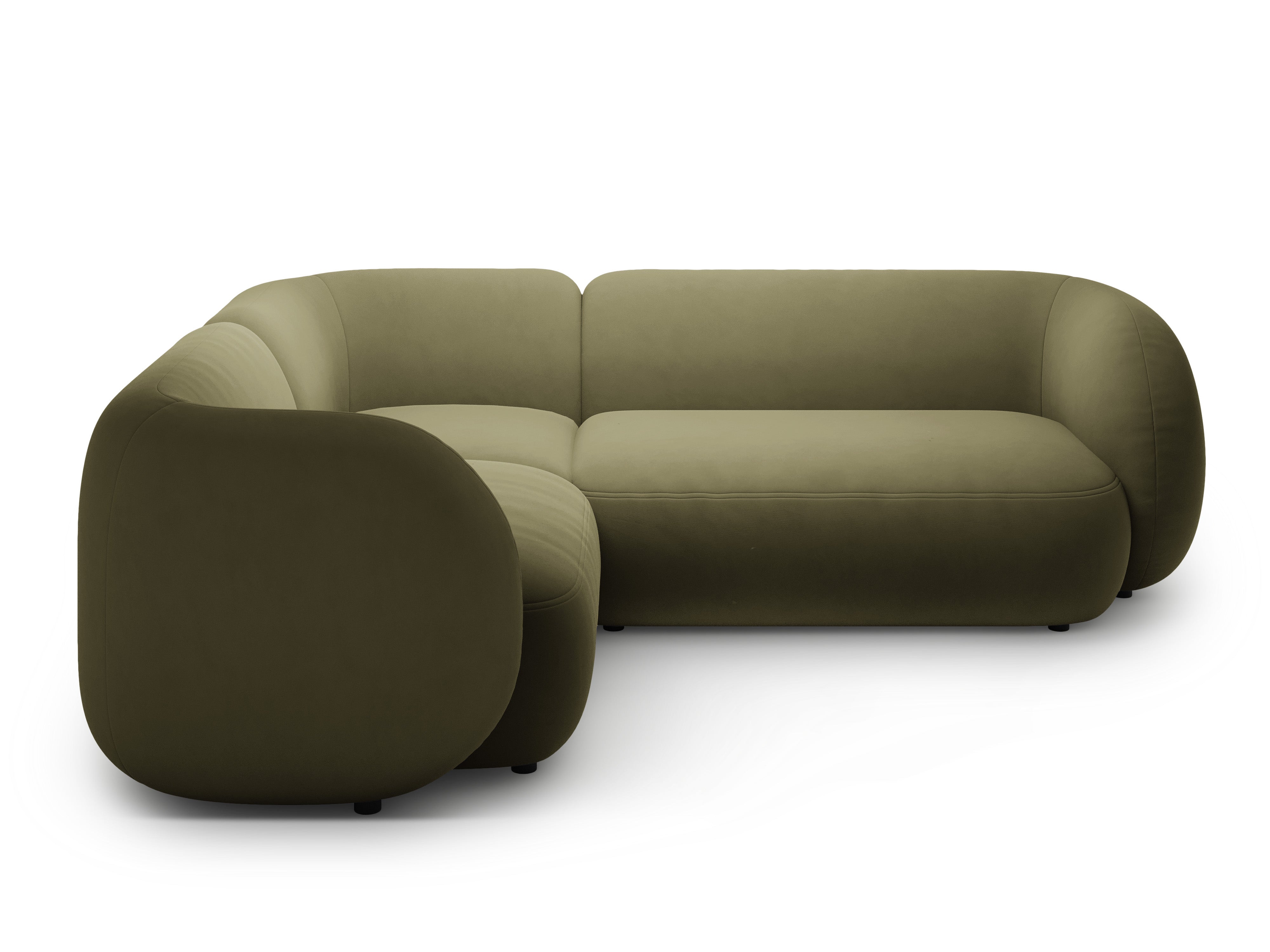Ecksofa-Set Kate, 252x220cm, Material: Samt