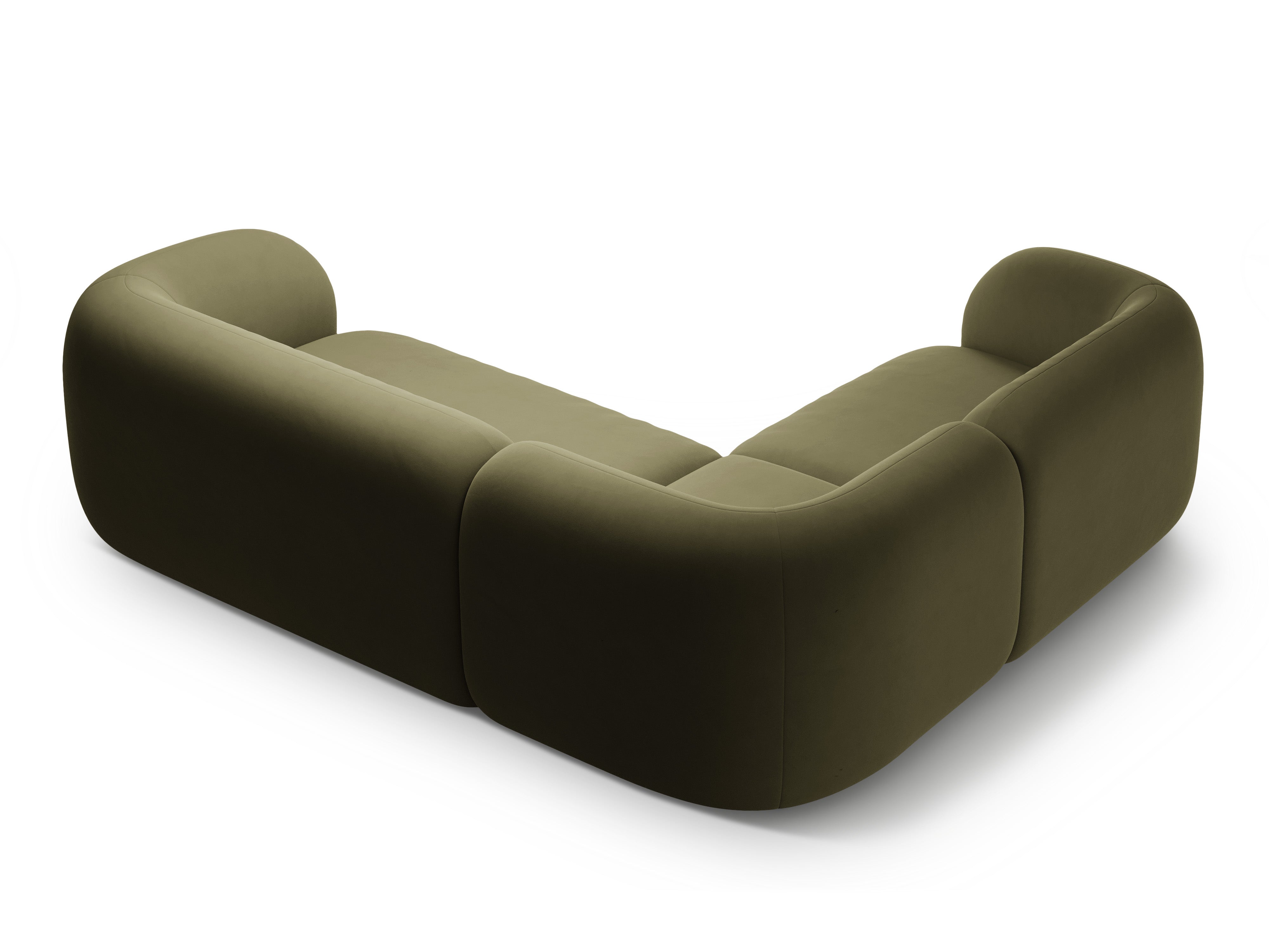 Ecksofa-Set Kate, 252x220cm, Material: Samt