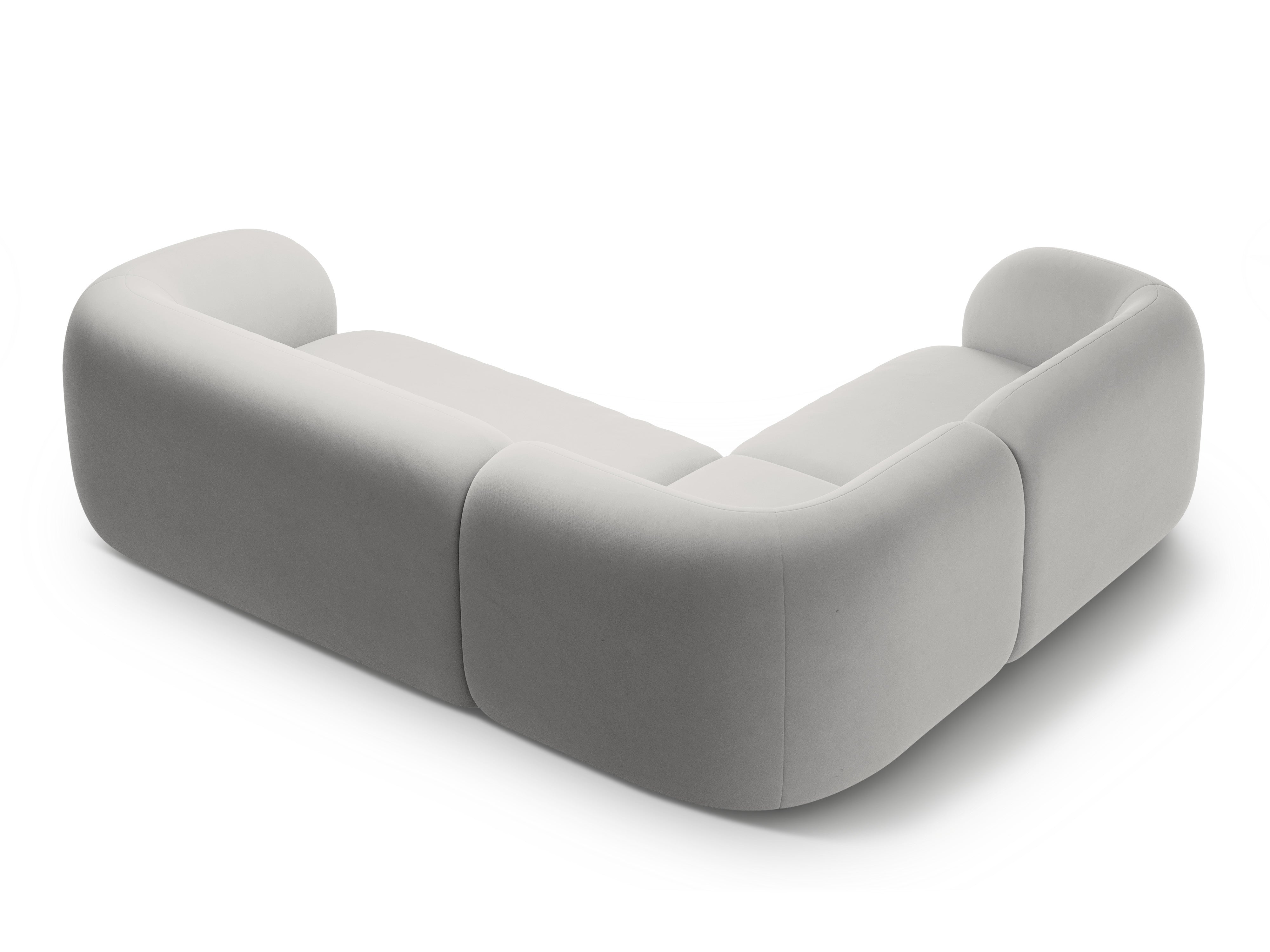 Ecksofa-Set Kate, 252x220cm, Material: Samt