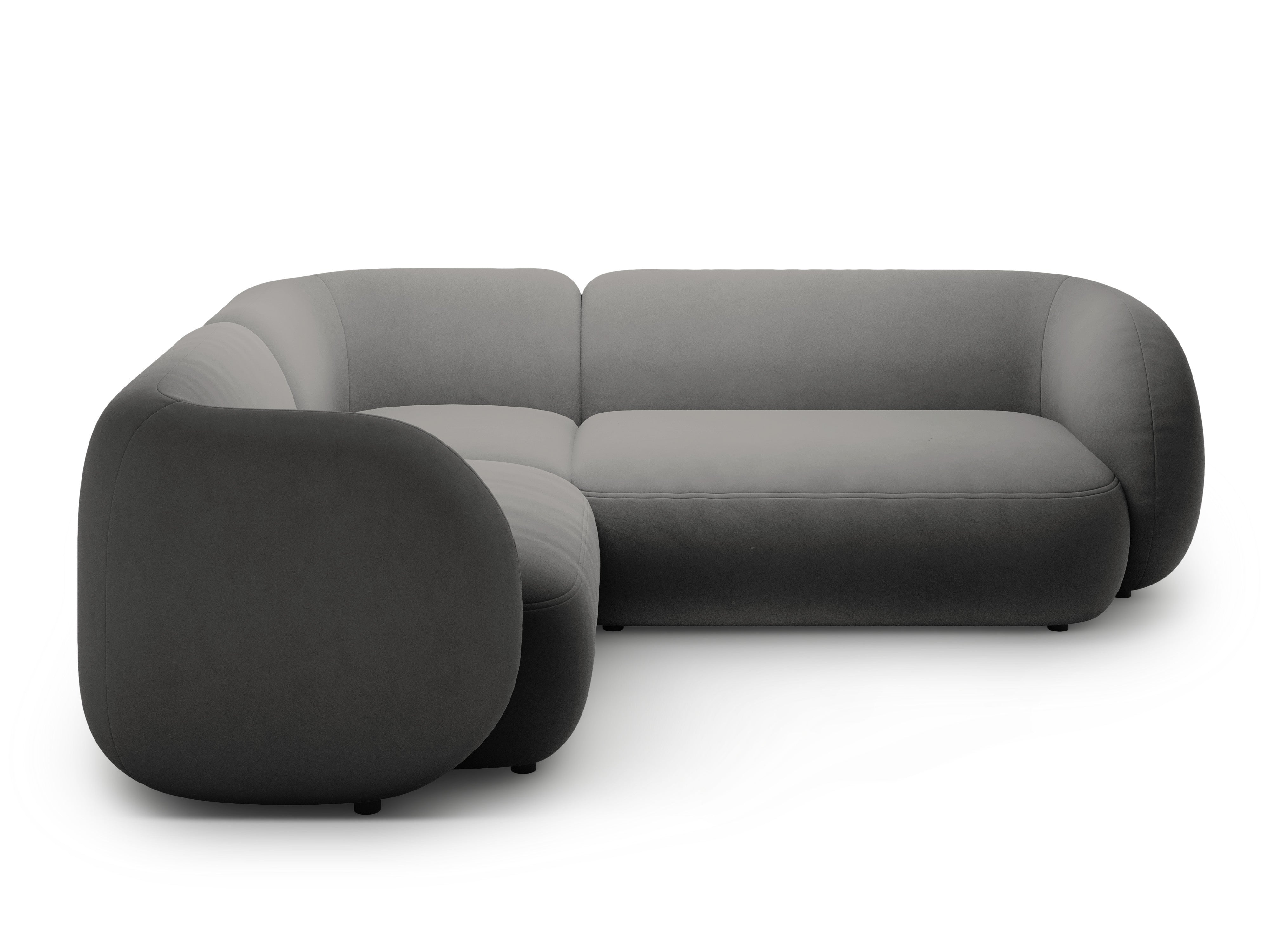 Ecksofa-Set Kate, 252x220cm, Material: Samt