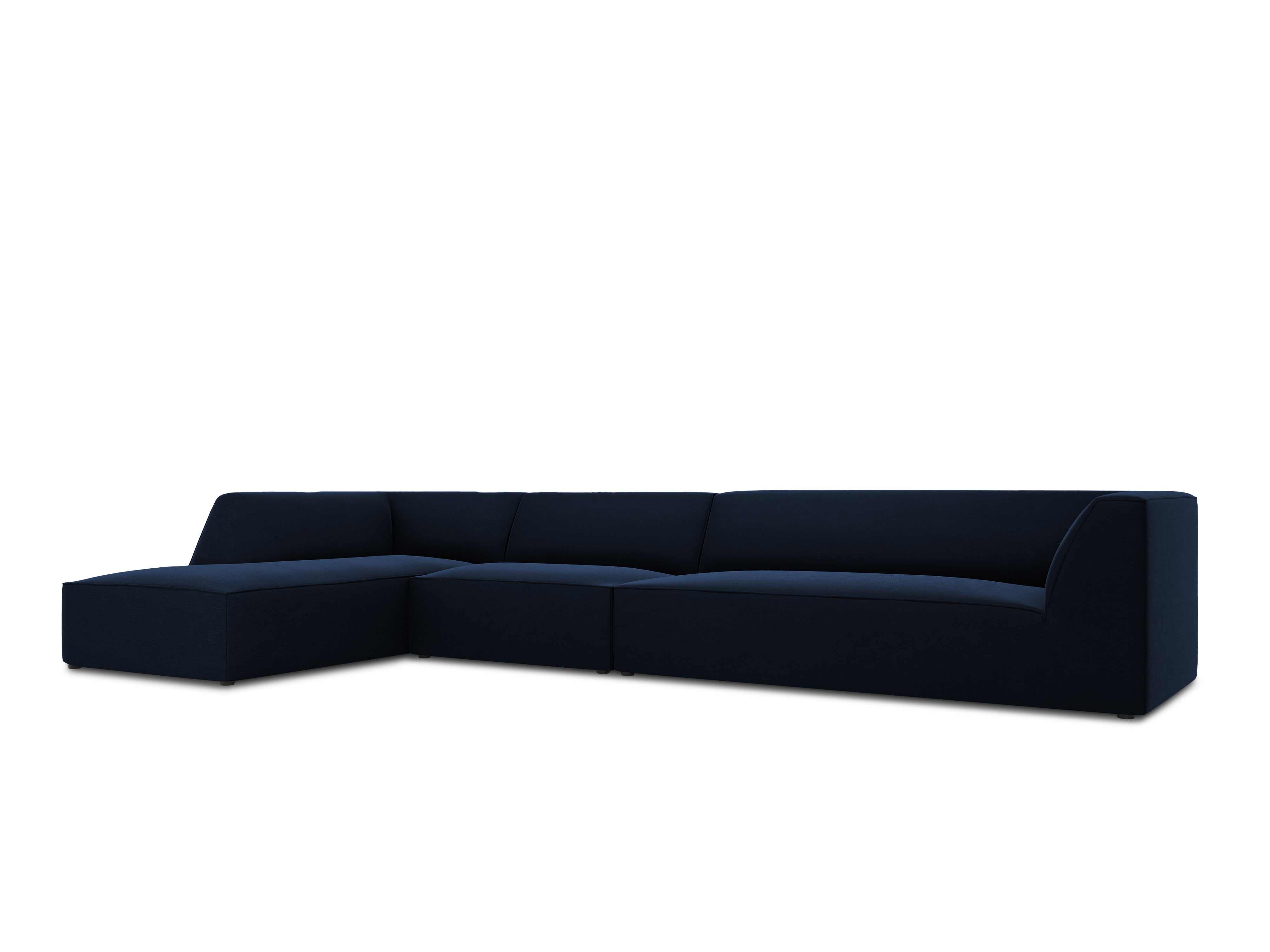 Ecksofa Ruby, 5 Sitze, 366x180cm, Material: Samt