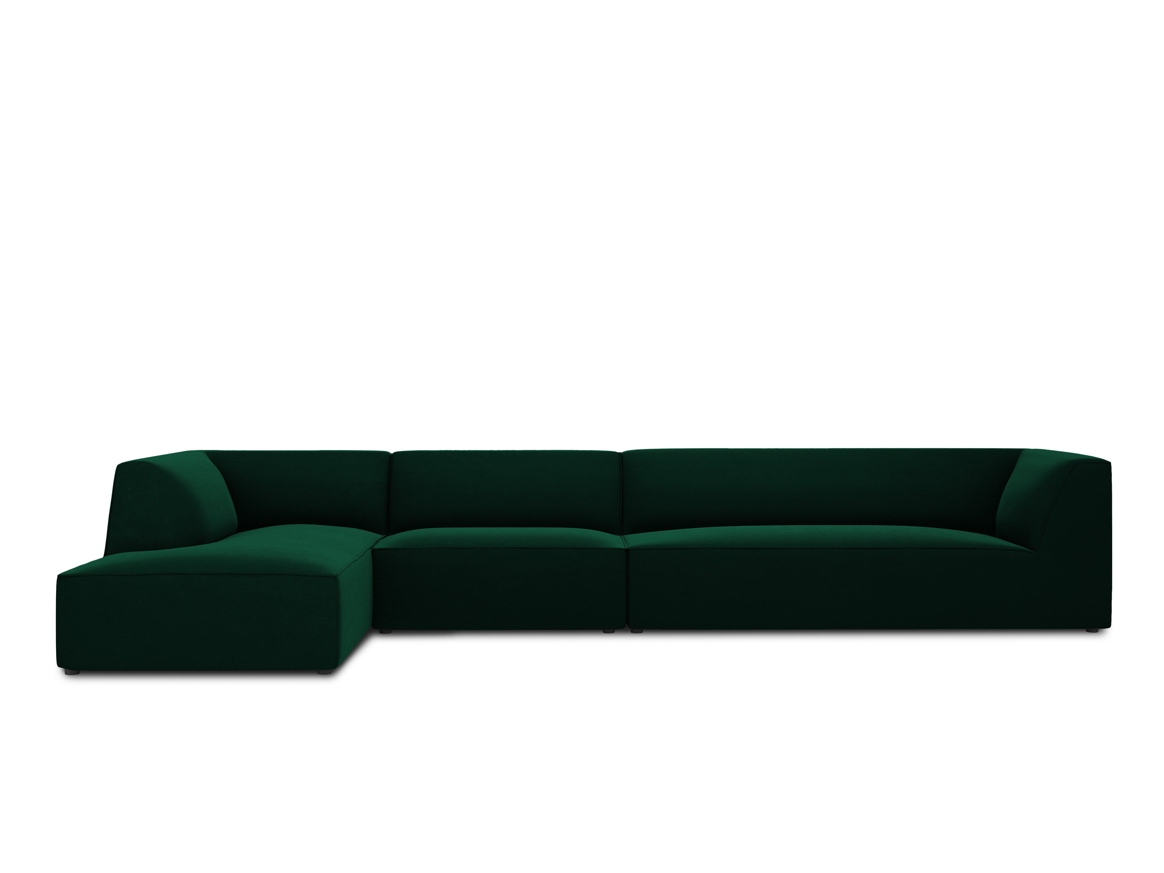 Ecksofa Ruby, 5 Sitze, 366x180cm, Material: Samt