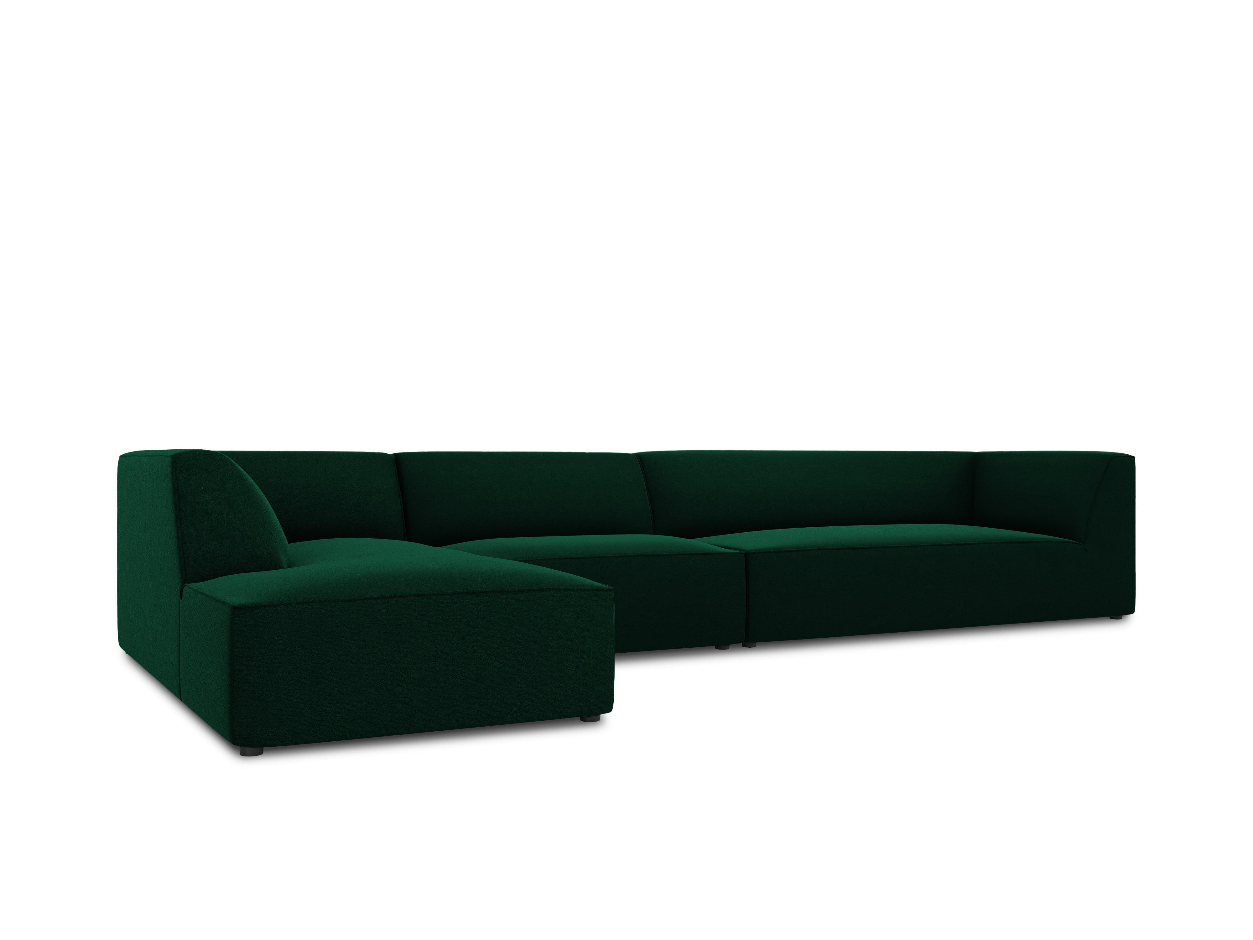 Ecksofa Ruby, 5 Sitze, 366x180cm, Material: Samt