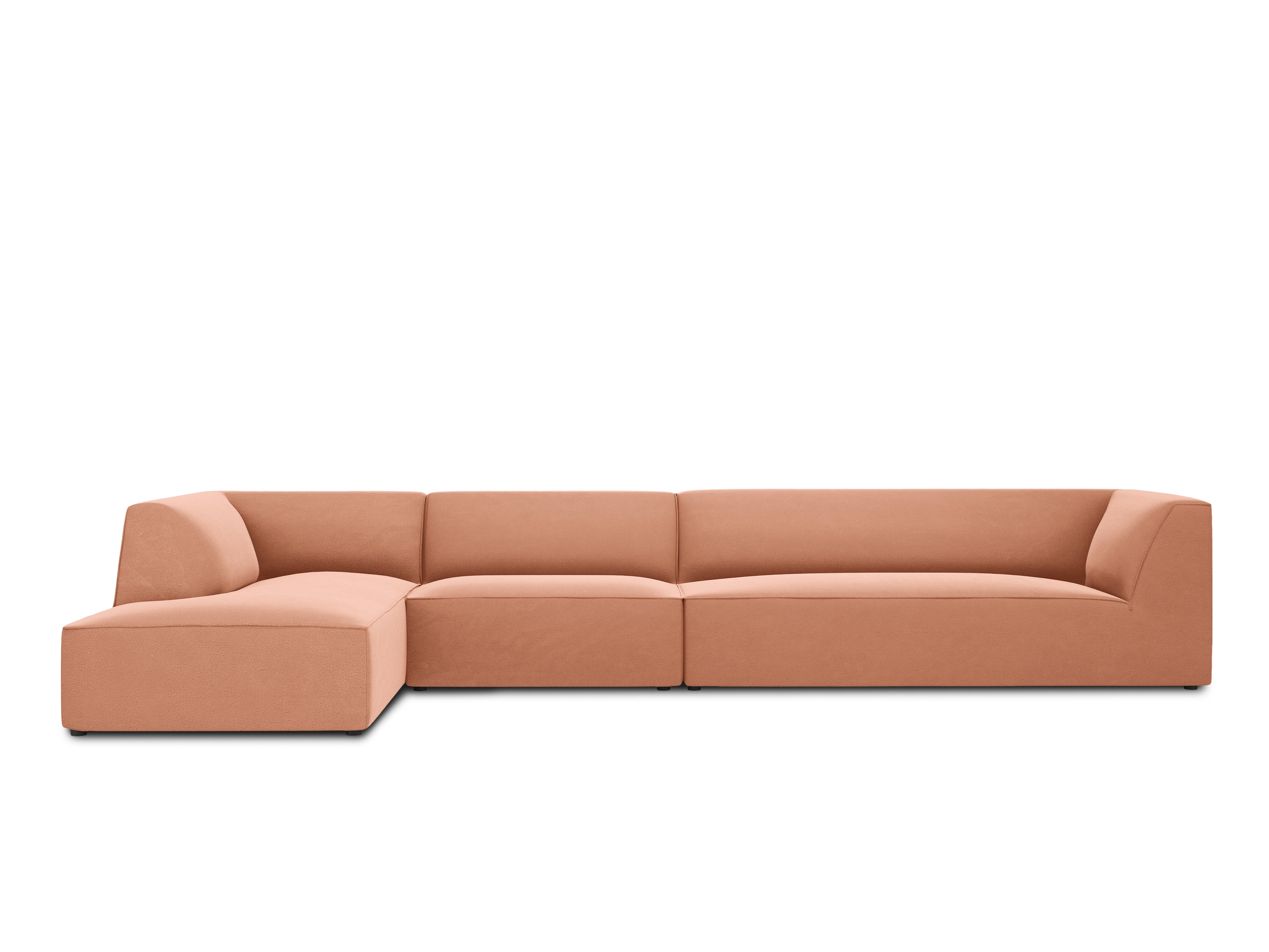 Ecksofa Ruby, 5 Sitze, 366x180cm, Material: Samt