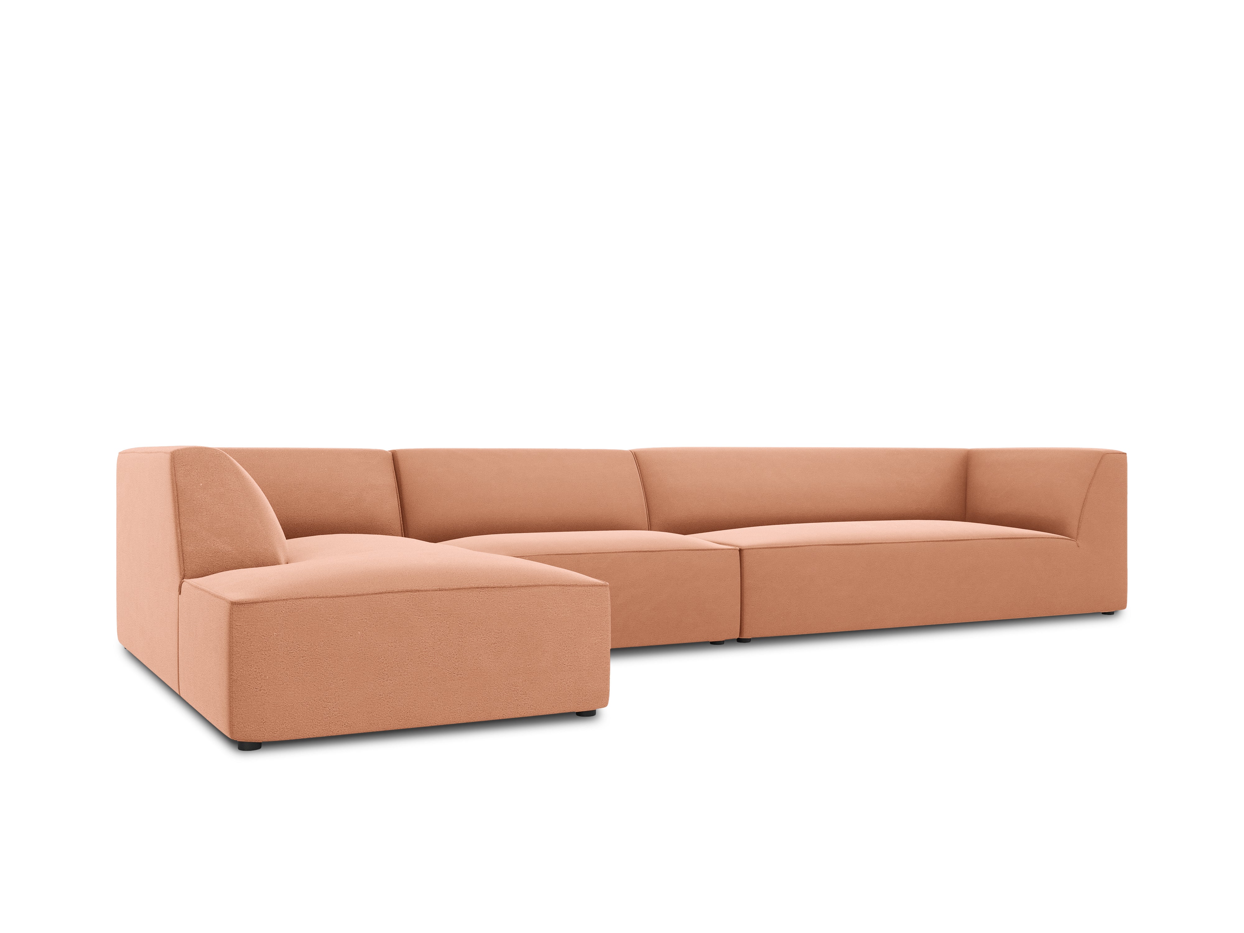 Ecksofa Ruby, 5 Sitze, 366x180cm, Material: Samt