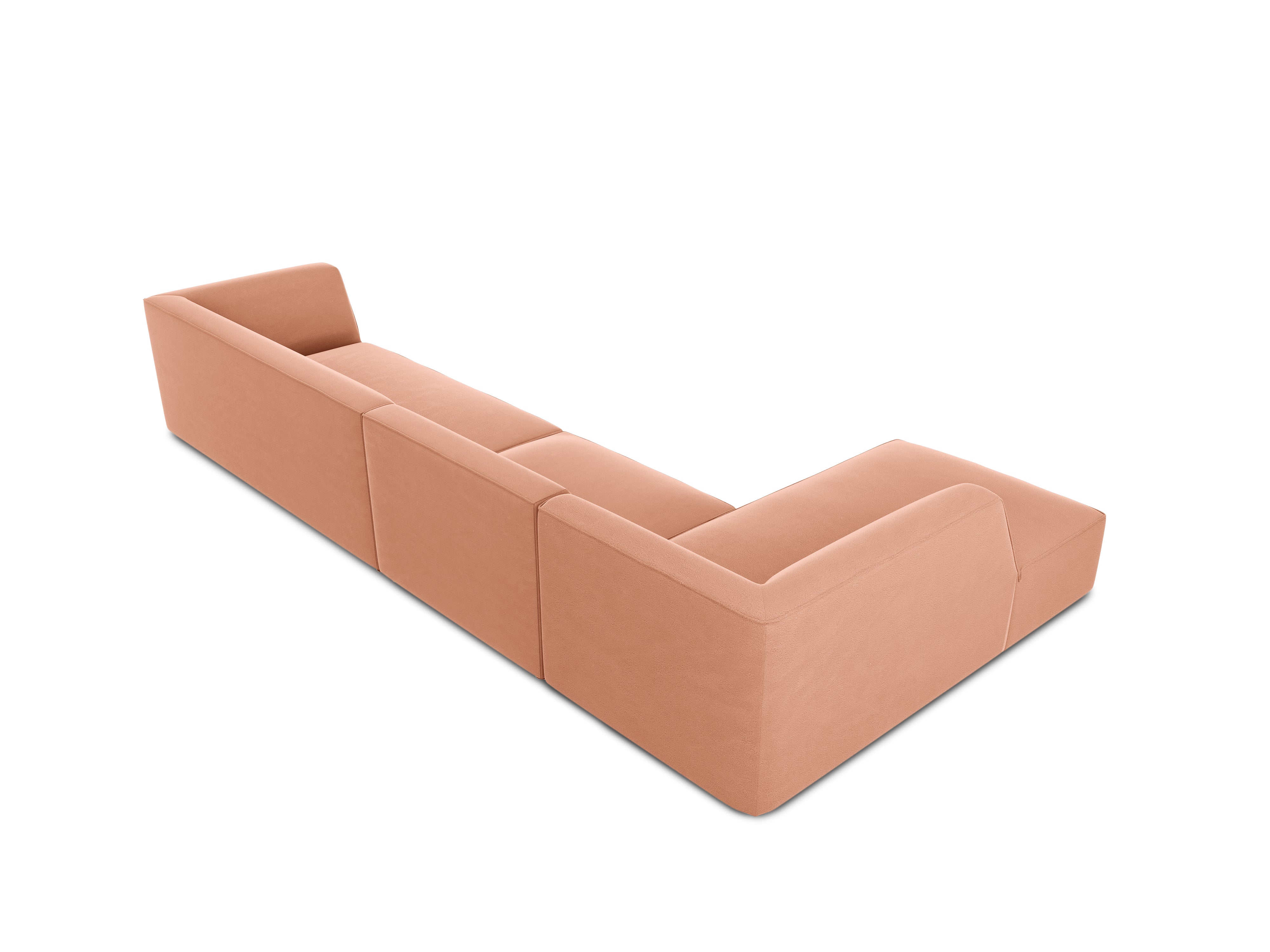 Ecksofa Ruby, 5 Sitze, 366x180cm, Material: Samt