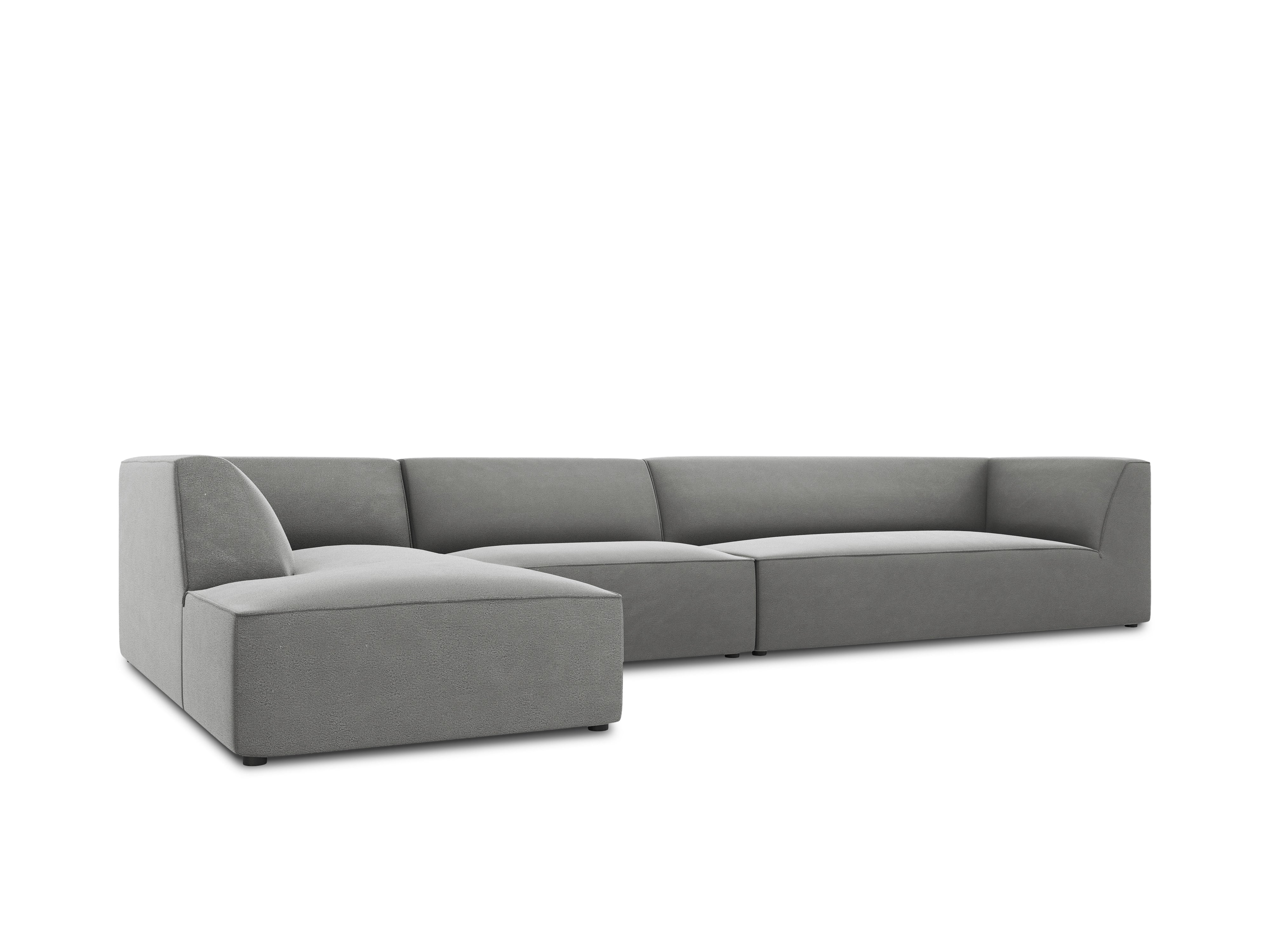 Ecksofa Ruby, 5 Sitze, 366x180cm, Material: Samt